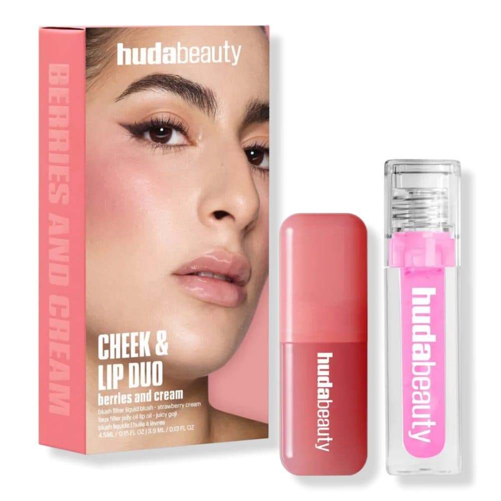 Huda Beauty Cheek & Lip Duo Berries and Cream