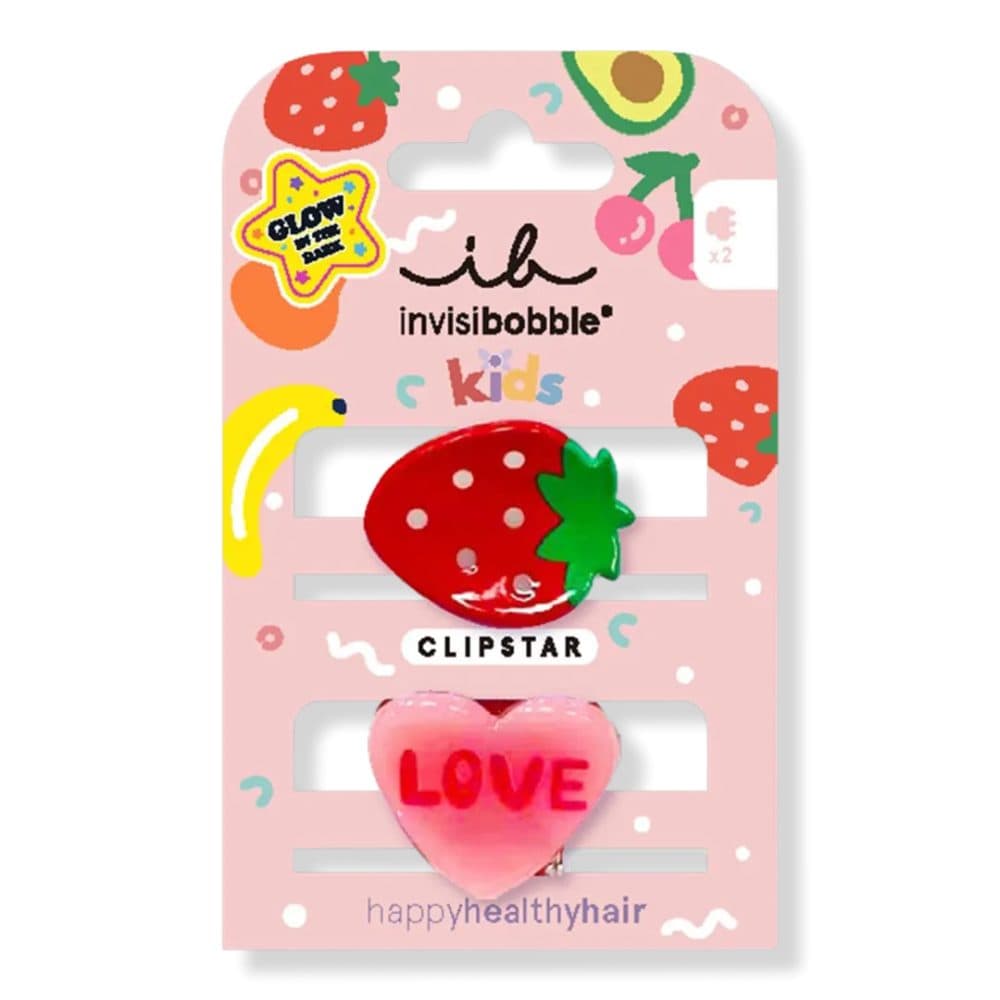 Invisibobble Clipstar Glow Kids Frutti Strawberry