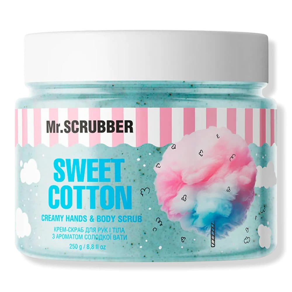 Mr.Scrubber Creamy Hands & Body Scrub Sweet Cotton