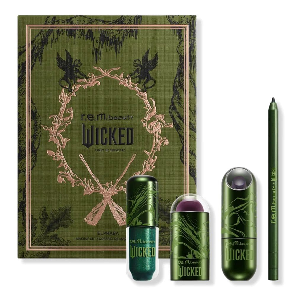 r.e.m. beauty Elphaba Makeup Set