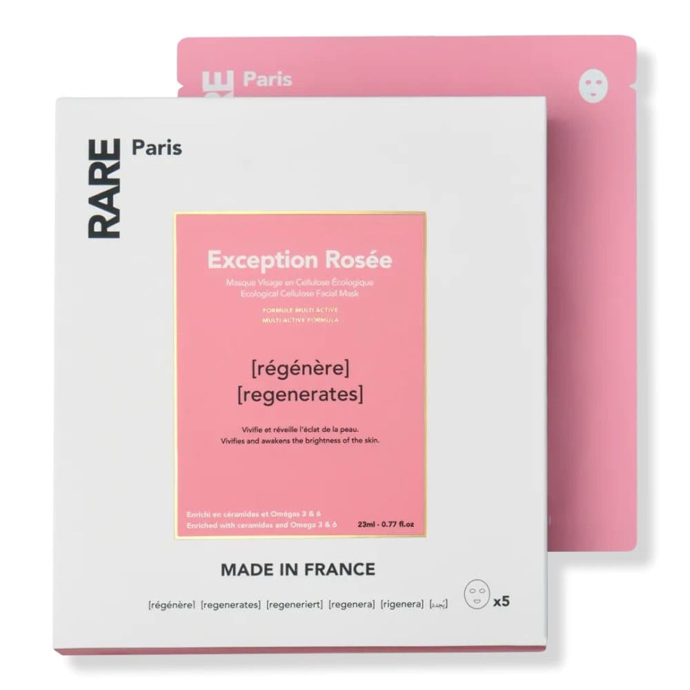 Rare Paris Exception Rosée Regenerating Face Mask Box x5