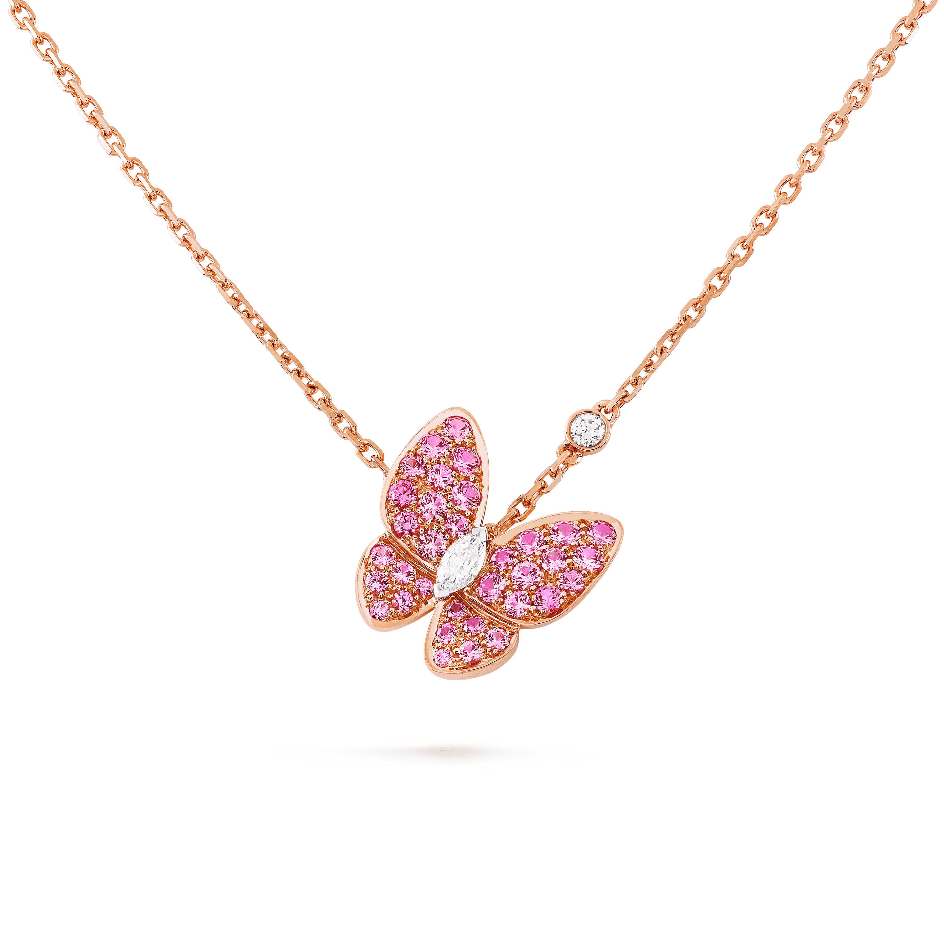 Van Cleef & Arpels. Підвіска Two Butterfly із рожевого золота 