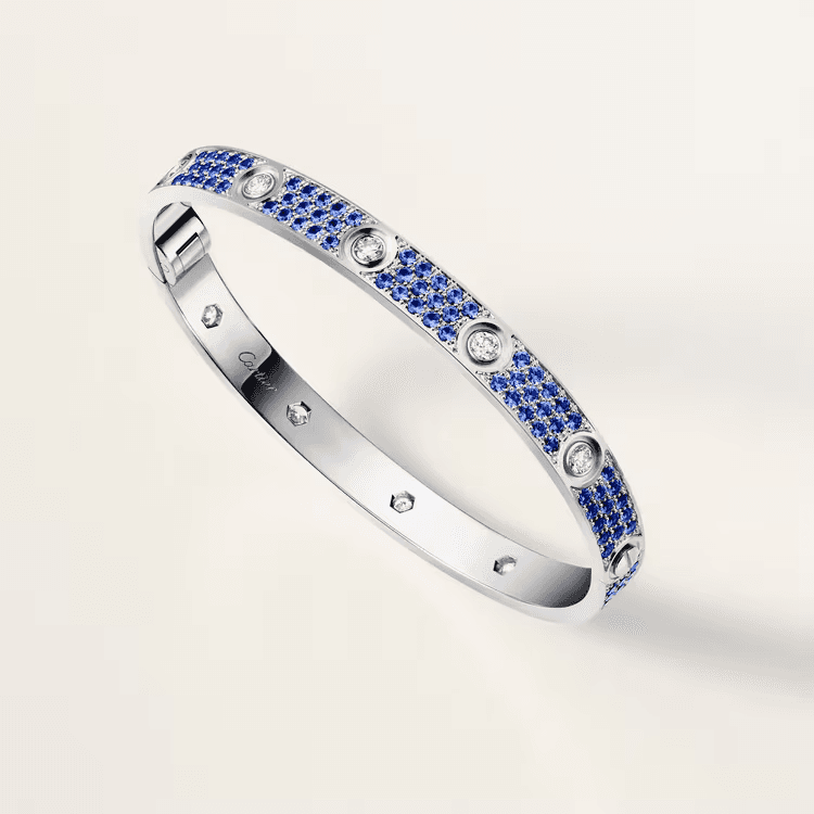 Cartier. Браслет LOVE із білого золота