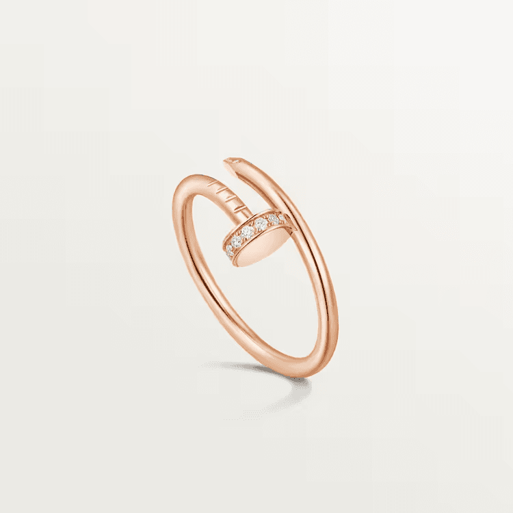 Cartier. Каблучка Juste un Clou, маленька модель із рожевого золота