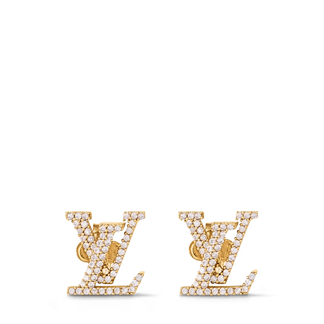 Louis Vuitton. Сережки Iconic з жовтого золота