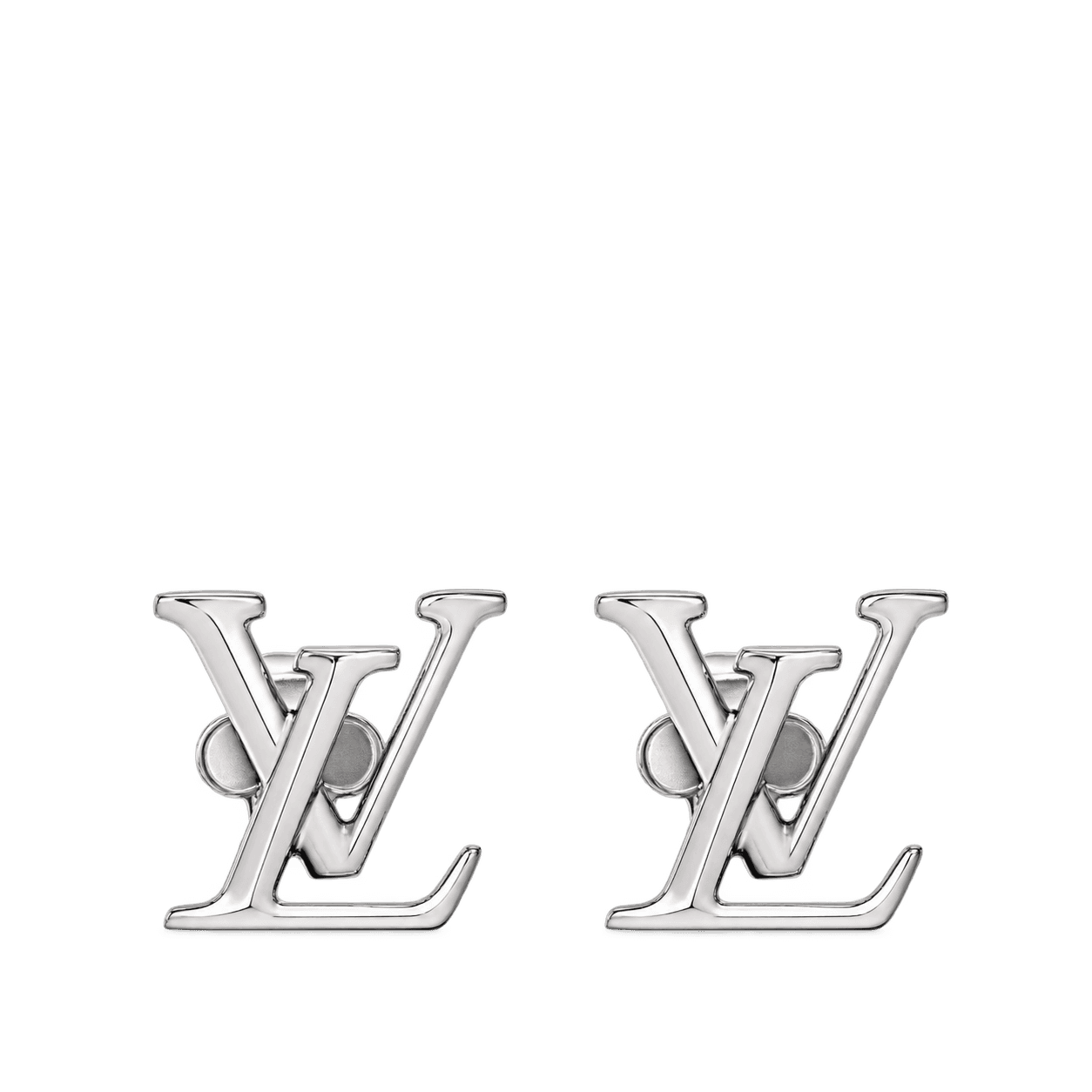 Louis Vuitton. Сережки LV Iconic, паладій