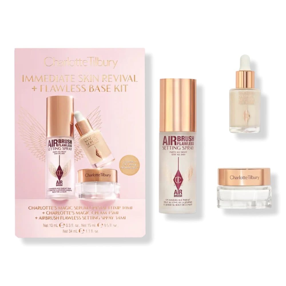 Charlotte Tilbury Immediate Skin Revival + Flawless Base Kit