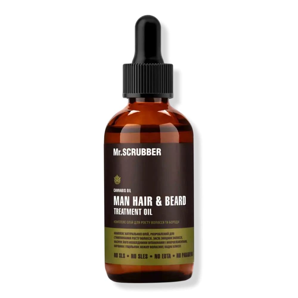Mr.Scrubber Man Hair&Beard Treatment Oil