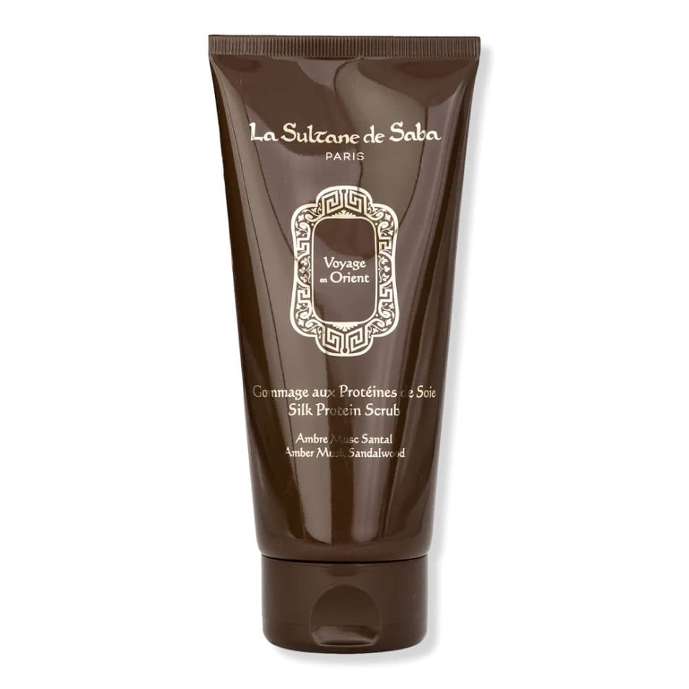 La Sultane de Saba Silk Protein Scrub Amber Musk Sandalwood Fragrance