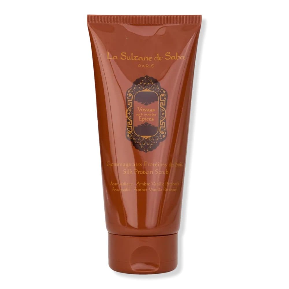 La Sultane de Saba Silk Protein Scrub Oriental Ayurvedic Amber Vanilla Patchouli Fragrance