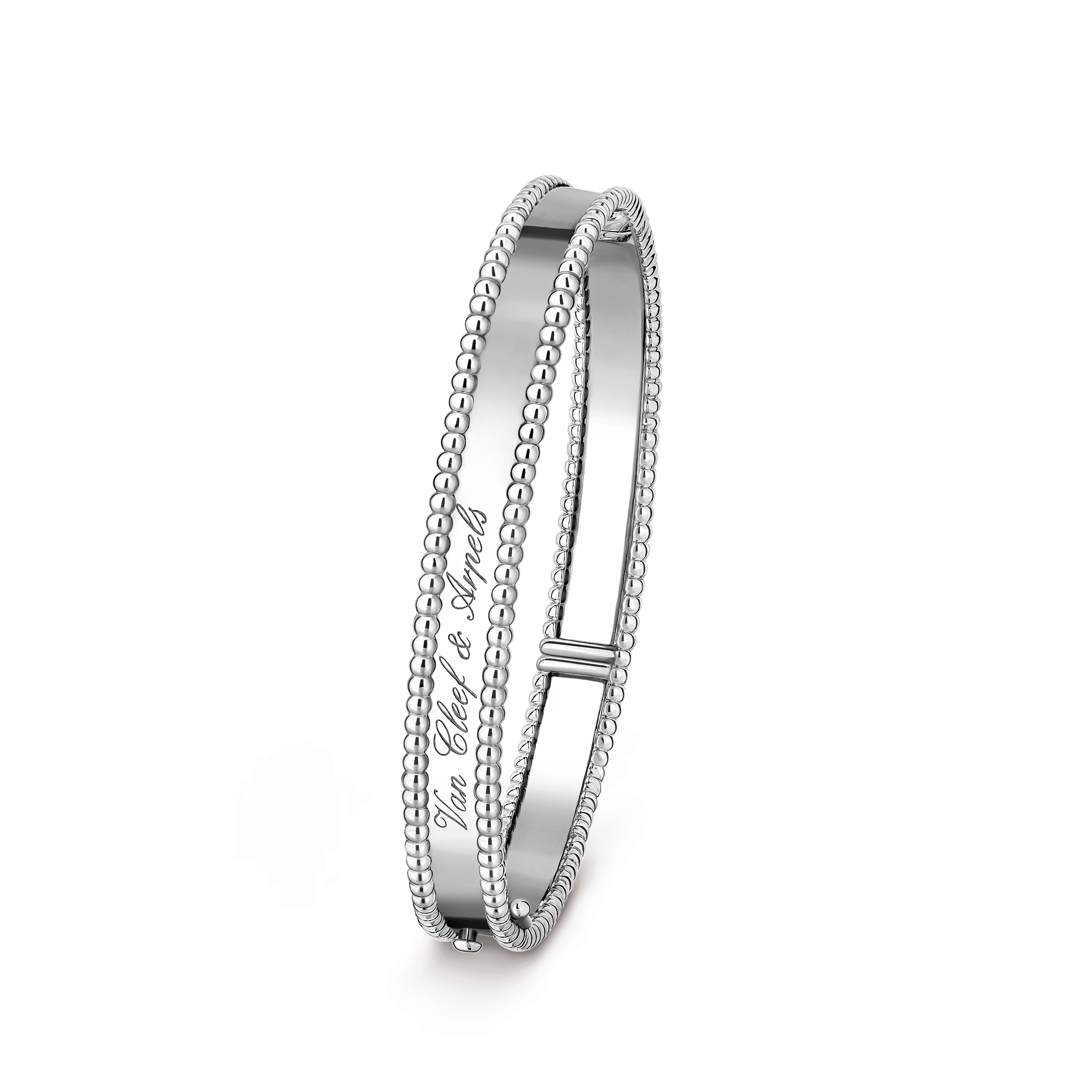 Van Cleef & Arpels. Браслет Perlée signature із білого золота