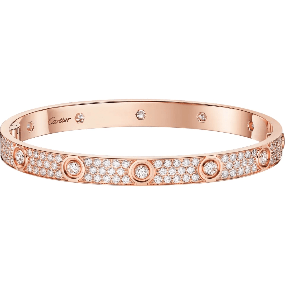 Cartier. Браслет Love із рожевого золота