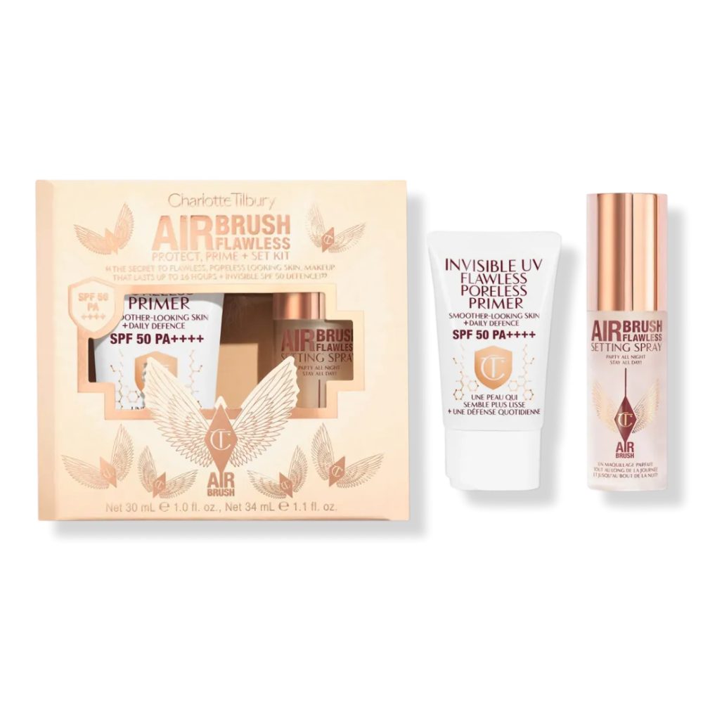 Charlotte Tilbury Airbrush Flawless Protect Prime + Set Kit