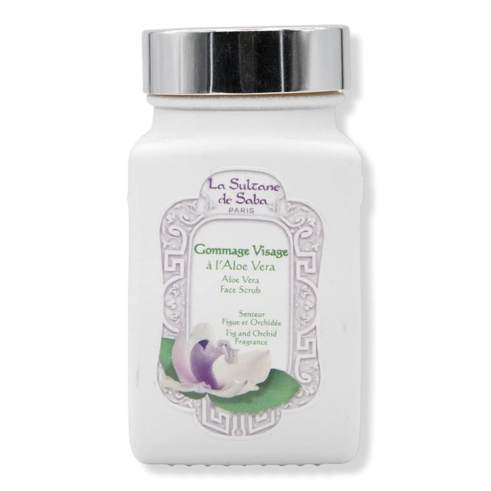La Sultane de Saba Aloe Vera Face Scrub Fig and Orchid Fragrance
