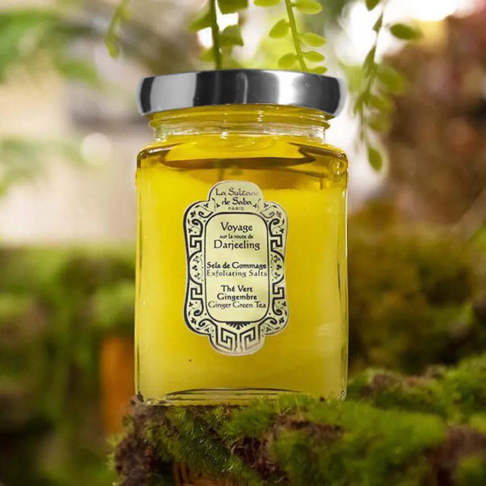La Sultane de Saba Exfoliating Salts Ginger Green Tea Fragrance