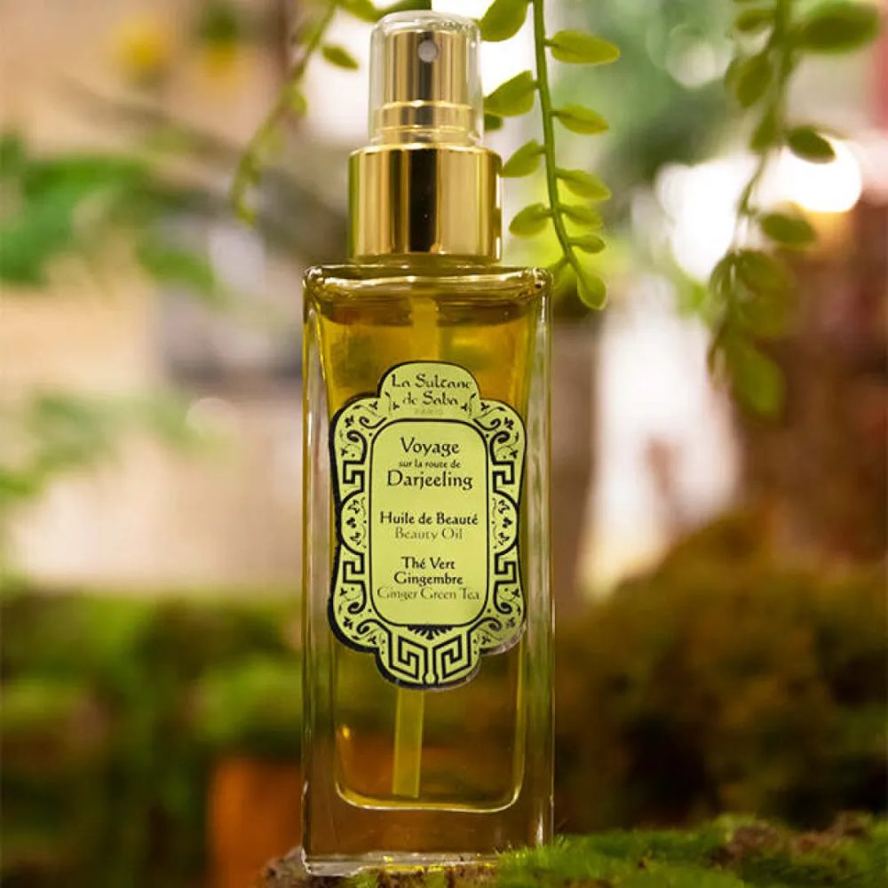 La Sultane de Saba Beauty Oil Ginger Green Tea Fragrance
