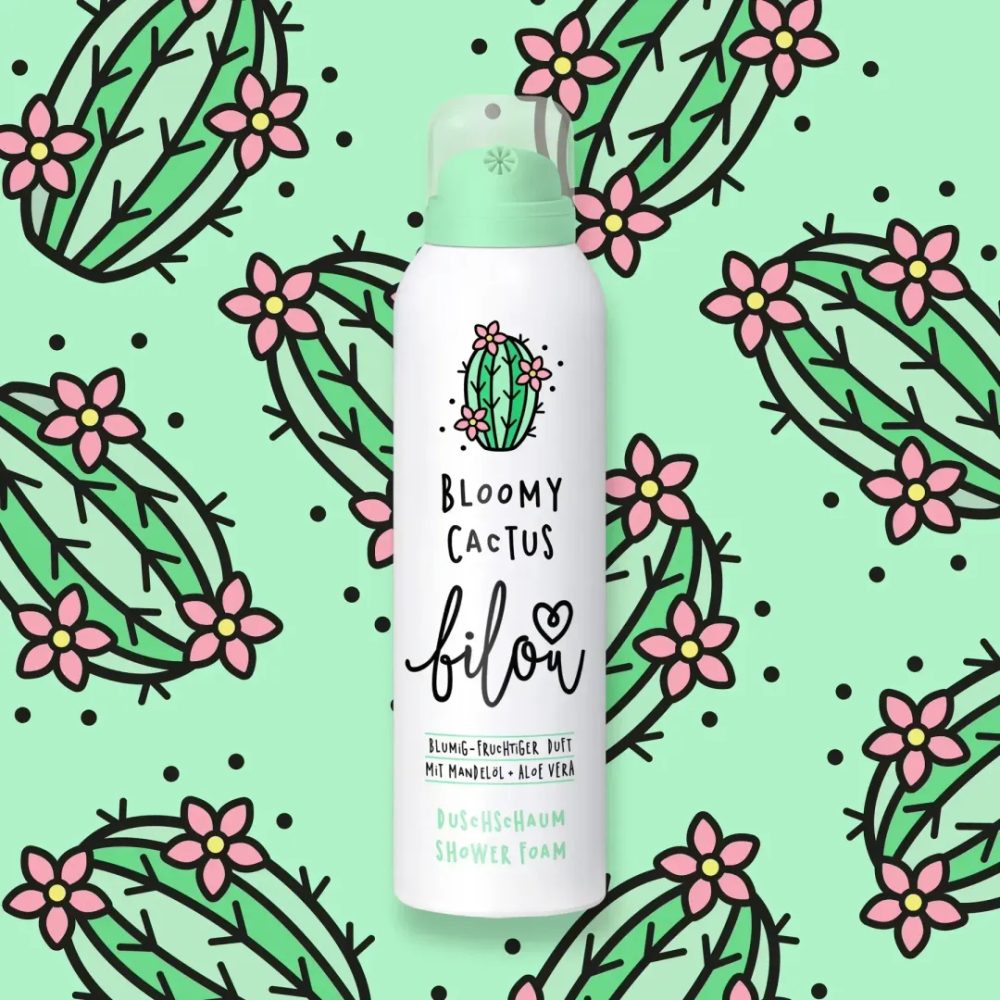 Bilou Bloomy Cactus Shower Foam