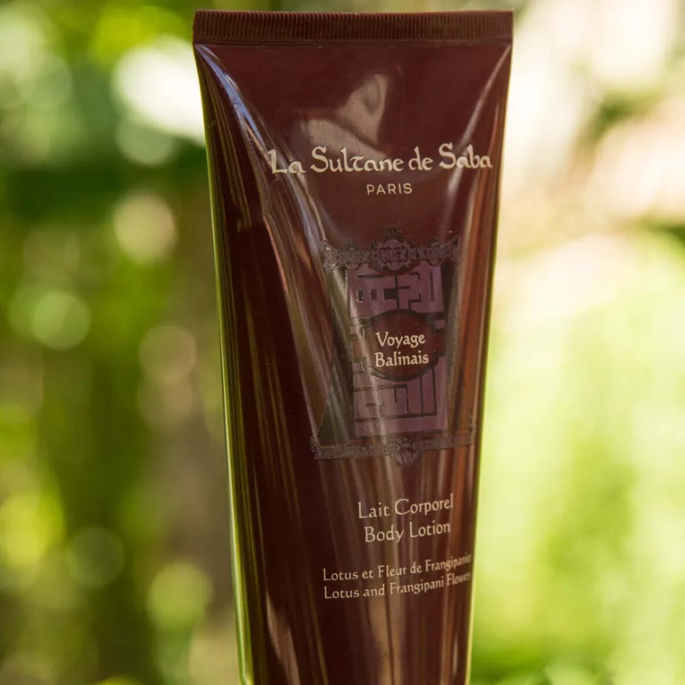 La Sultane de Saba Body Lotion Lotus and Frangipani Flower Fragrance