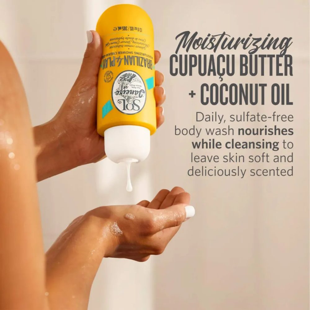 Sol De Janeiro Brazilian Play Moisturizing Shower Cream-Gel
