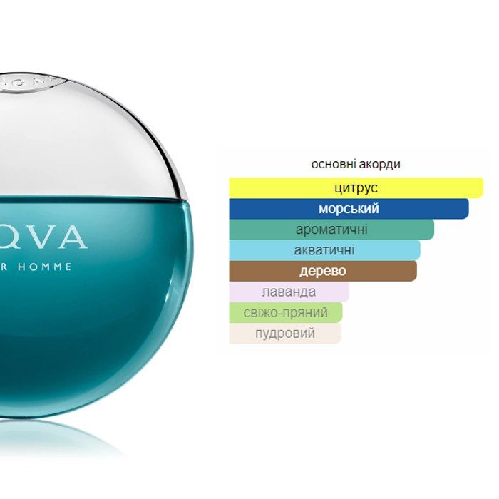 BVLGARI Aqva pour Homme Туалетна вода, 100 мл