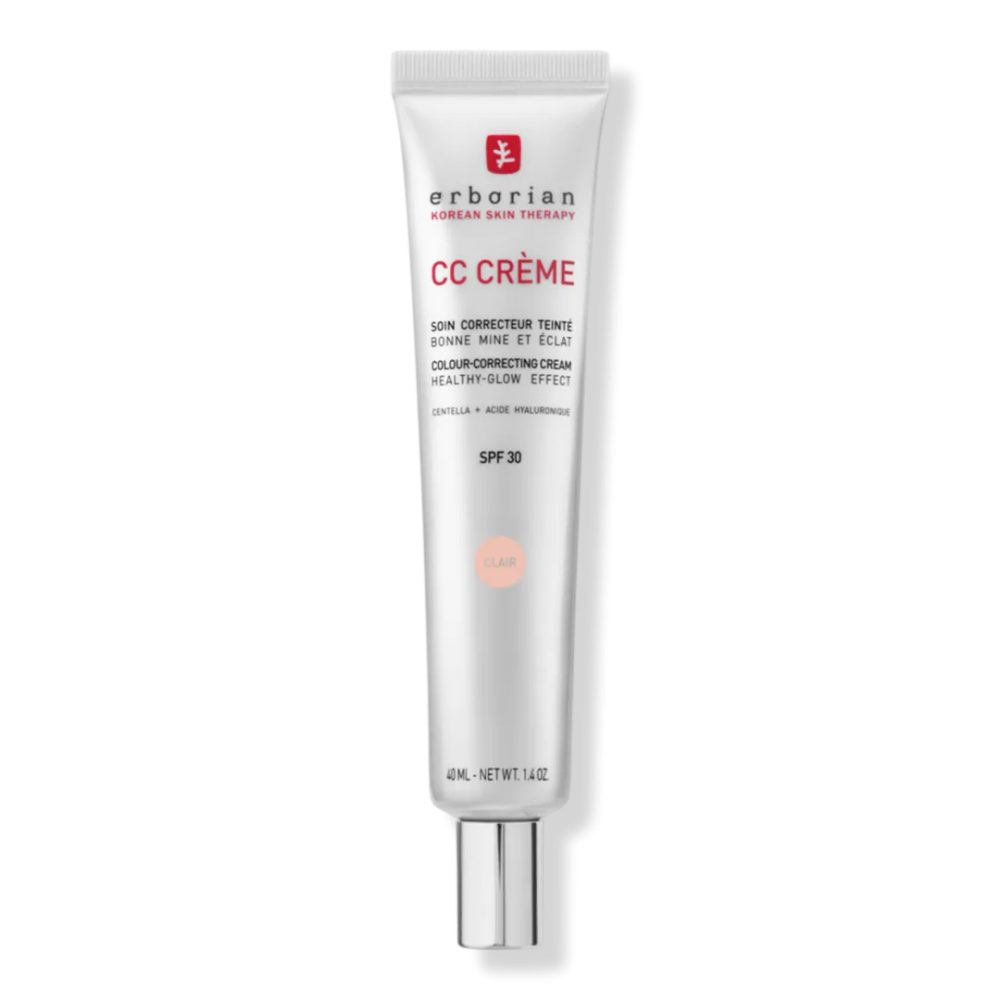 Erborian CC Cream Colour-Correcting Healthy Glow Effect Centella SPF30