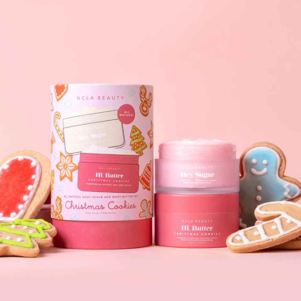 NCLA Beauty Christmas Cookies Body Care Gift Set