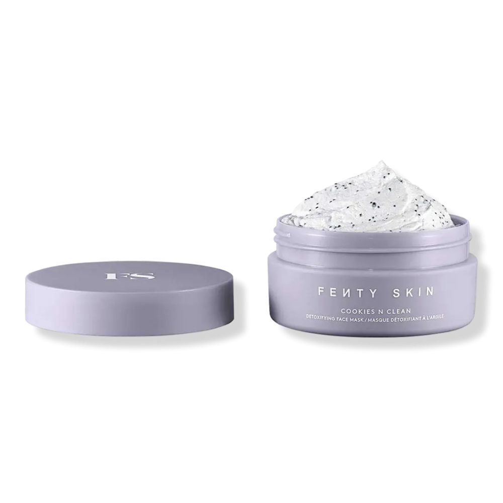 Fenty Beauty Cookies N Clean Whipped Clay Pore Detox Face Mask with Salicylic Acid + Charcoal