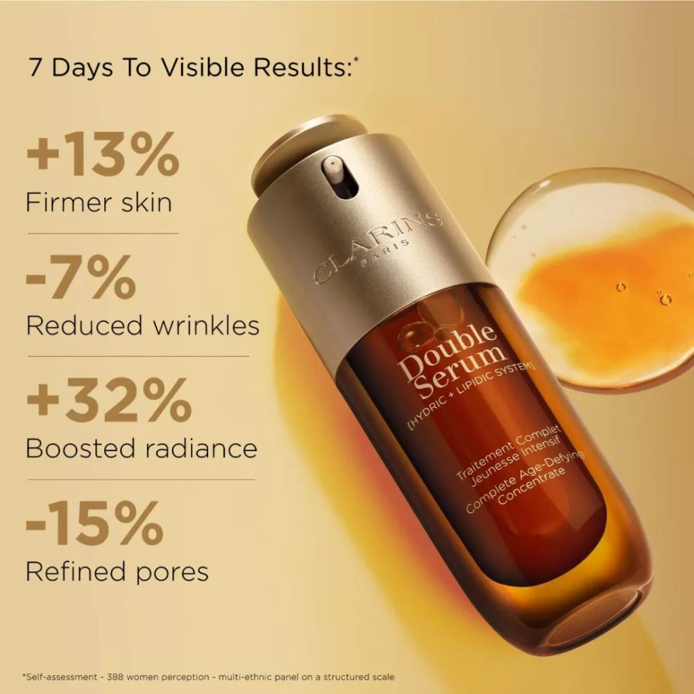 Clarins Double Serum Anti-Aging + Anti-Wrinkle Serum