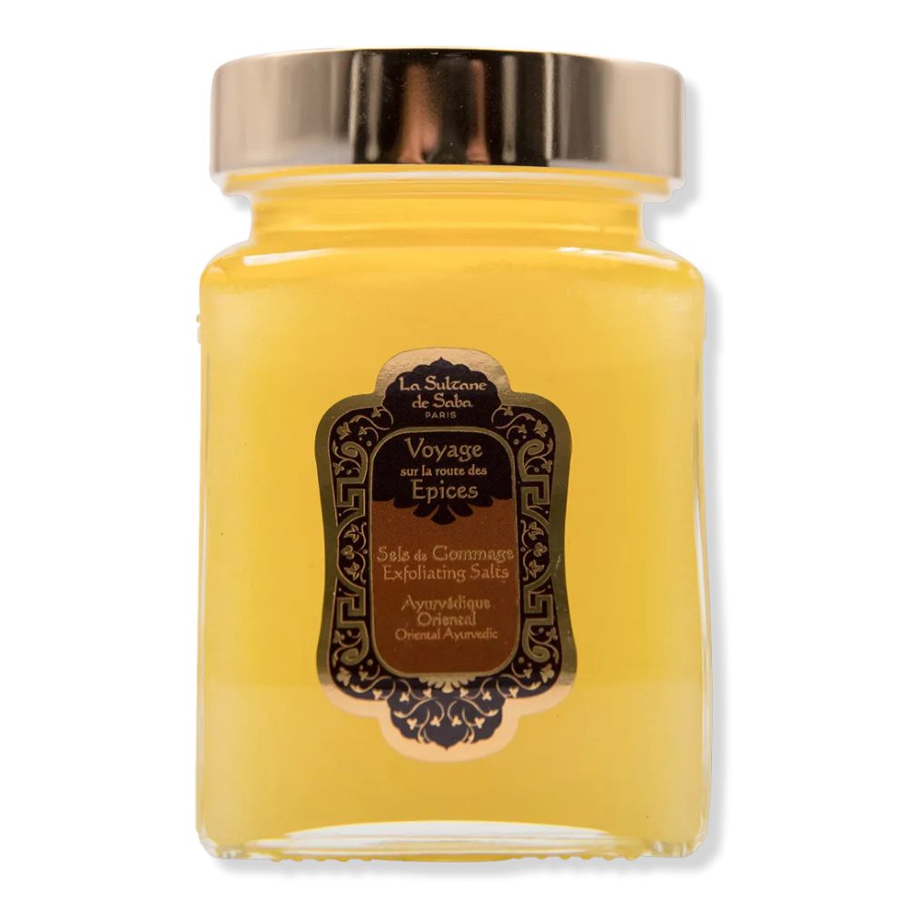 La Sultane de Saba Exfoliating Salts Oriental Ayurvedic Amber Vanilla Patchouli Fragrance