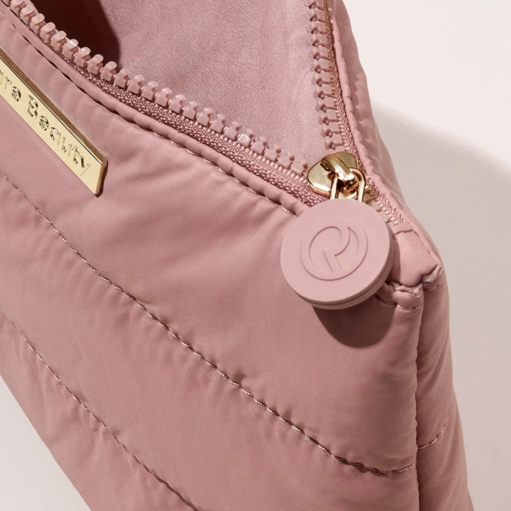 Rare Beauty Find Comfort Puffy Makeup Bag - Mauve