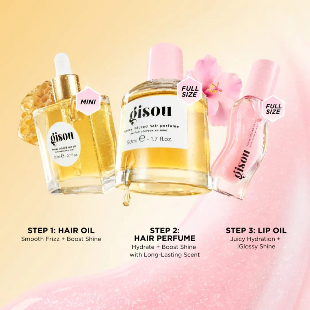 Gisou Honey Gloss Hydration Trio