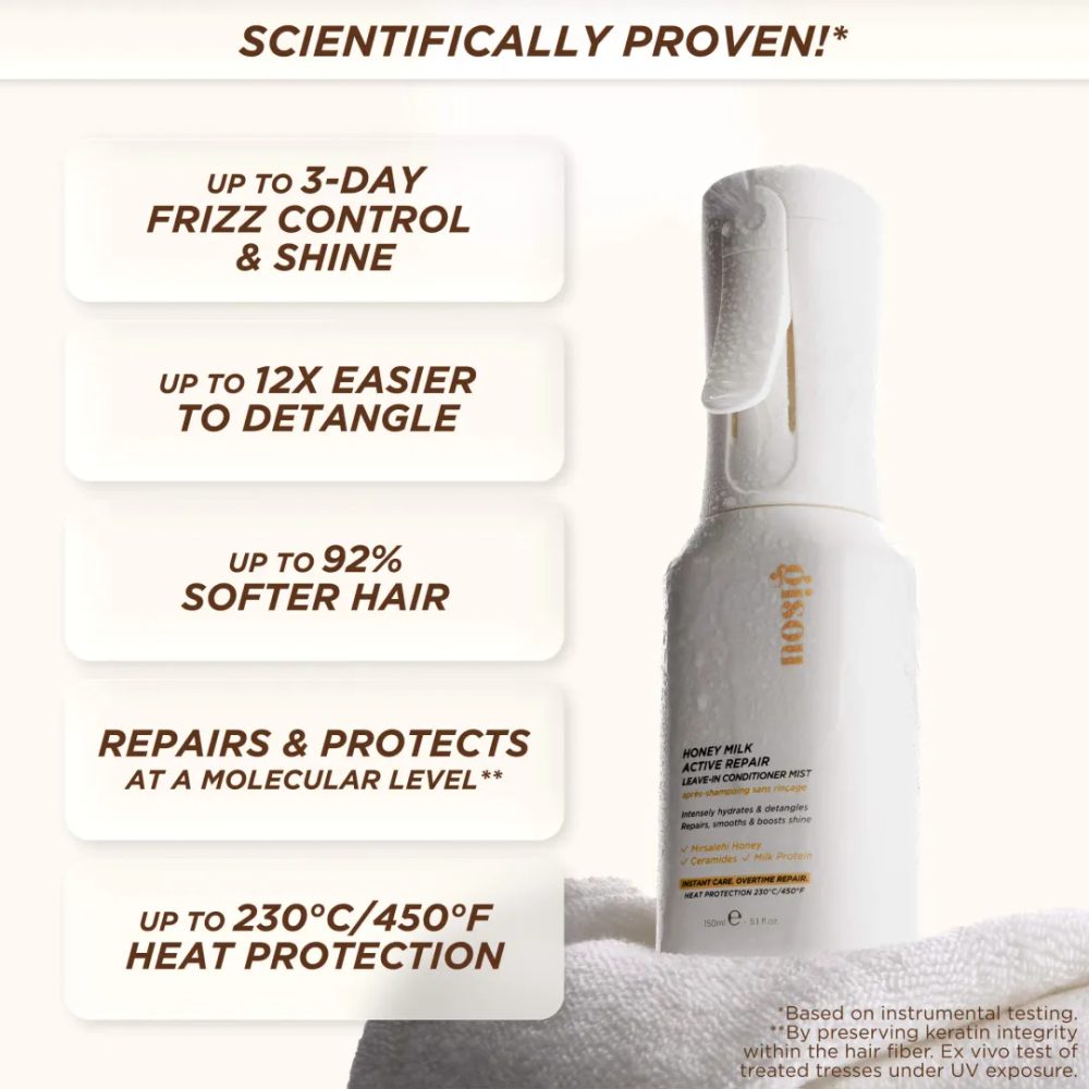 Gisou Honey Milk Active Repair Leave-In Conditioner Mist