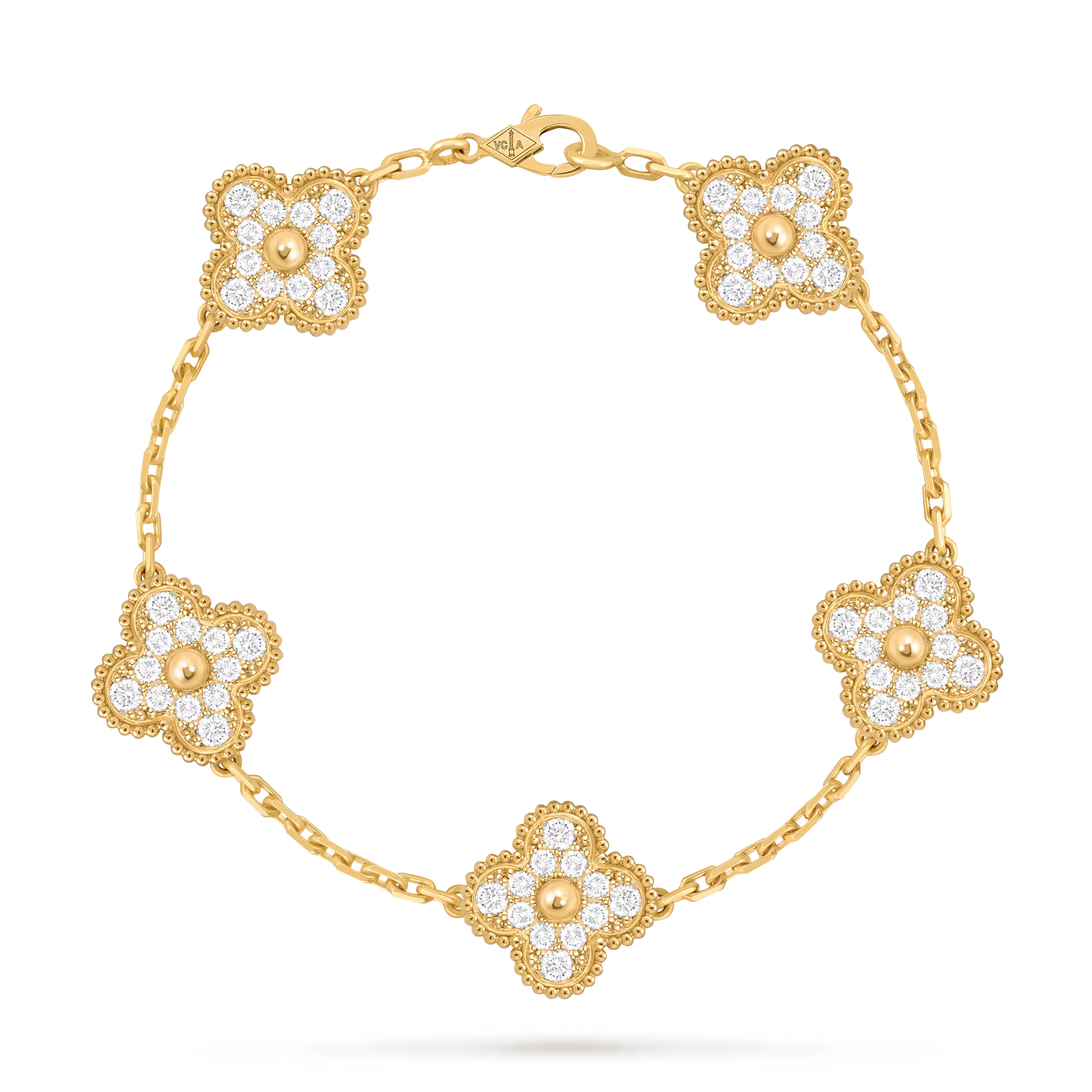 Van Cleef & Arpels. Браслет Vintage Alhambra із жовтого золота