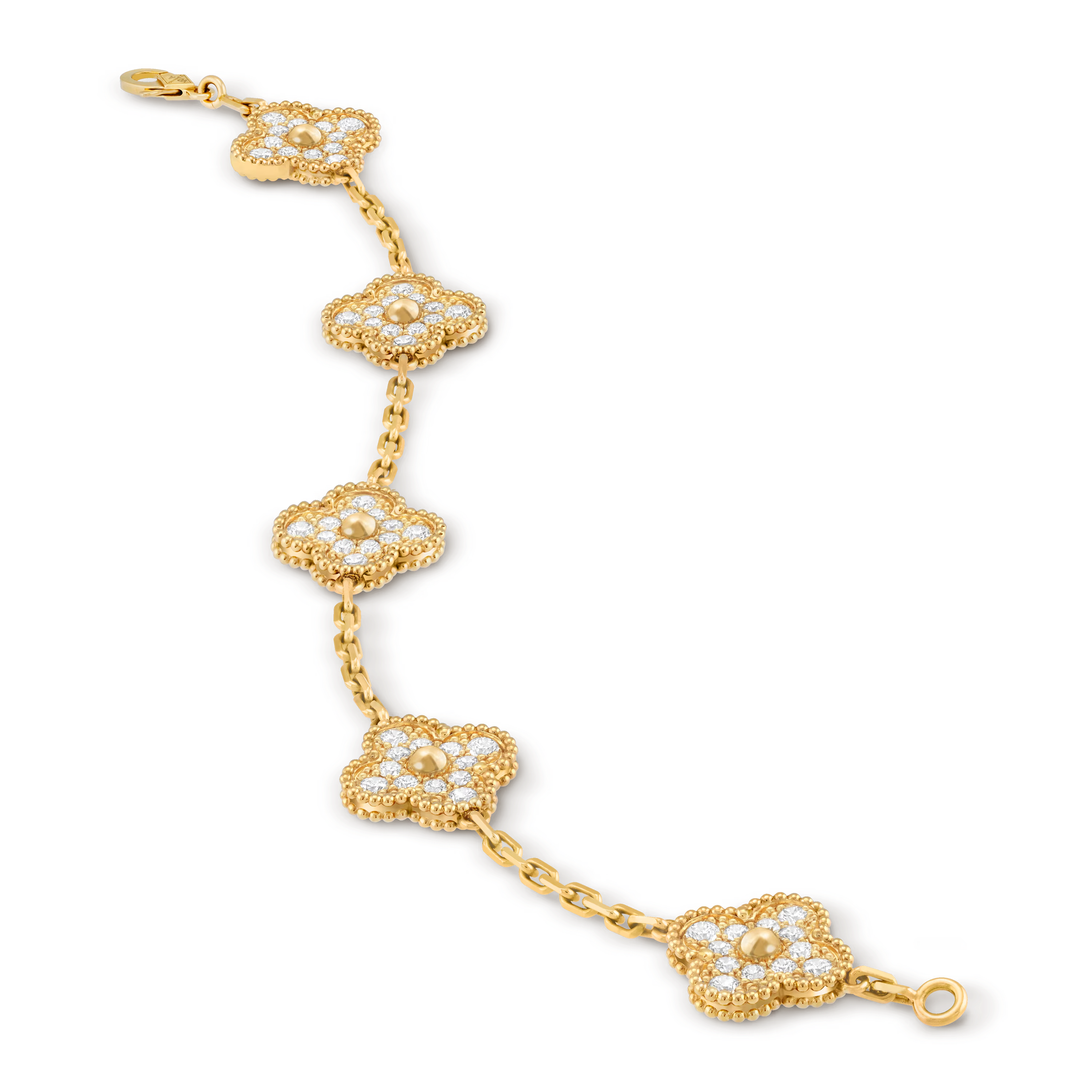 Van Cleef & Arpels. Браслет Vintage Alhambra із жовтого золота
