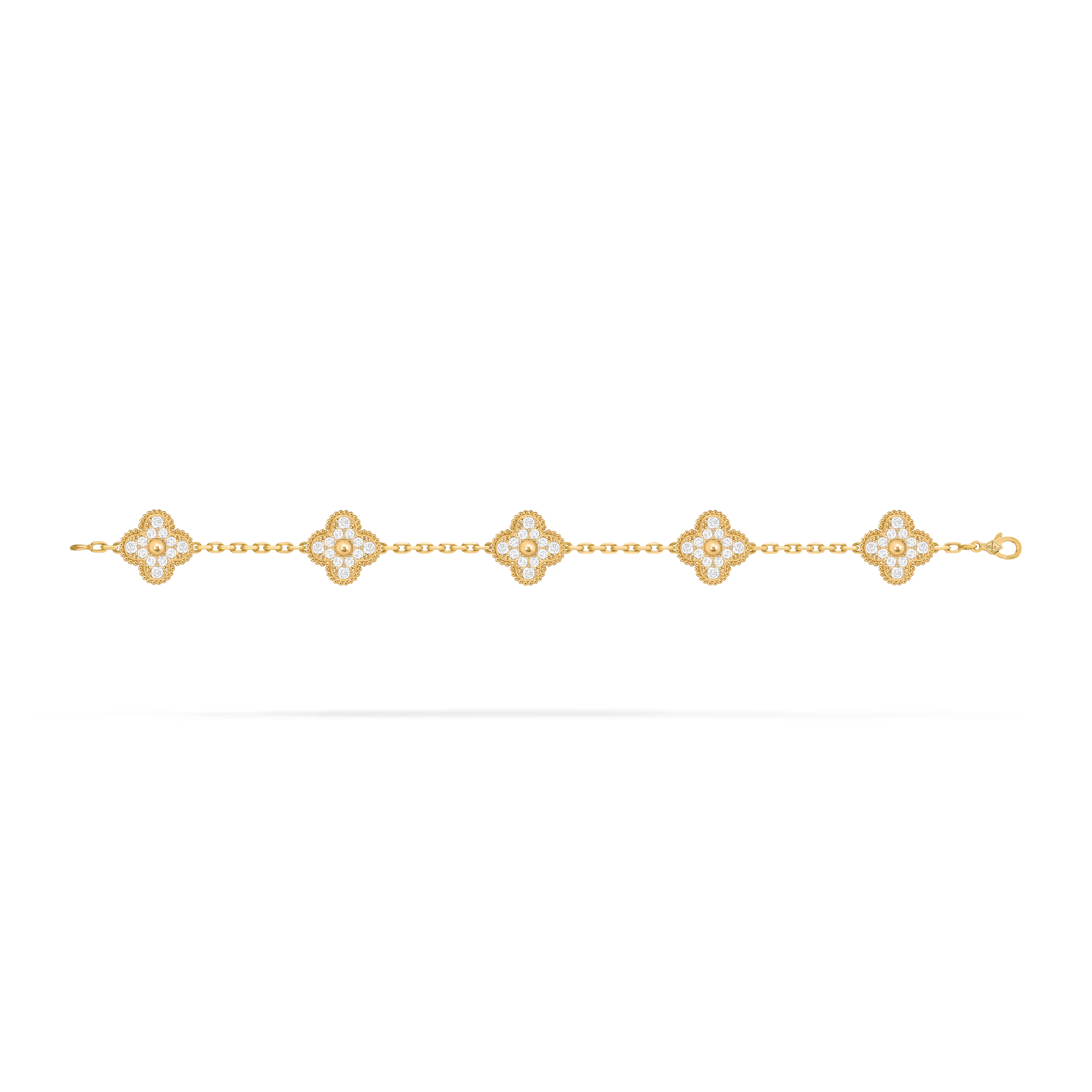 Van Cleef & Arpels. Браслет Vintage Alhambra із жовтого золота