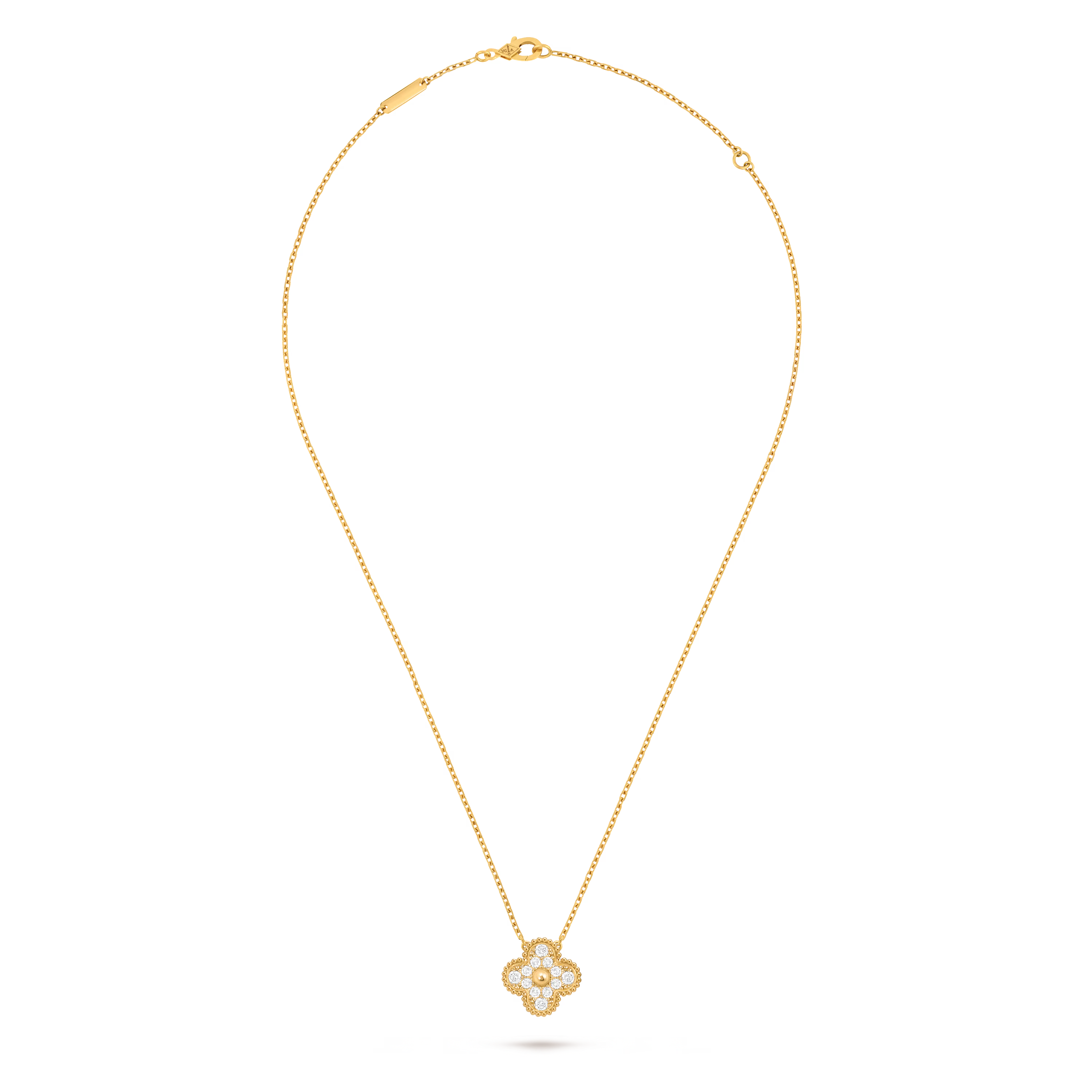 Van Cleef & Arpels. Підвіска Vintage Alhambra із жовтого золота 