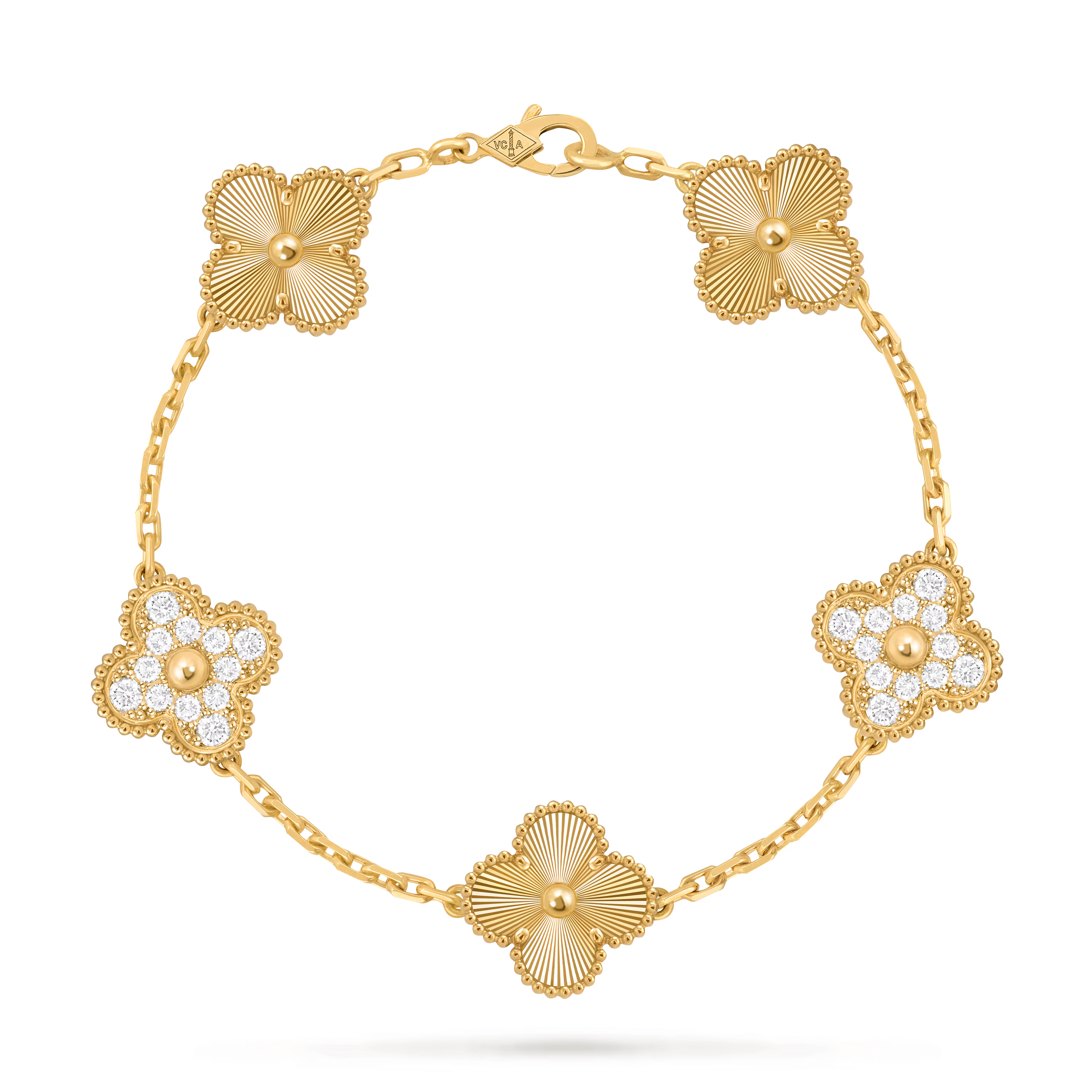 Van Cleef & Arpels. Браслет Vintage Alhambra із жовтого золота