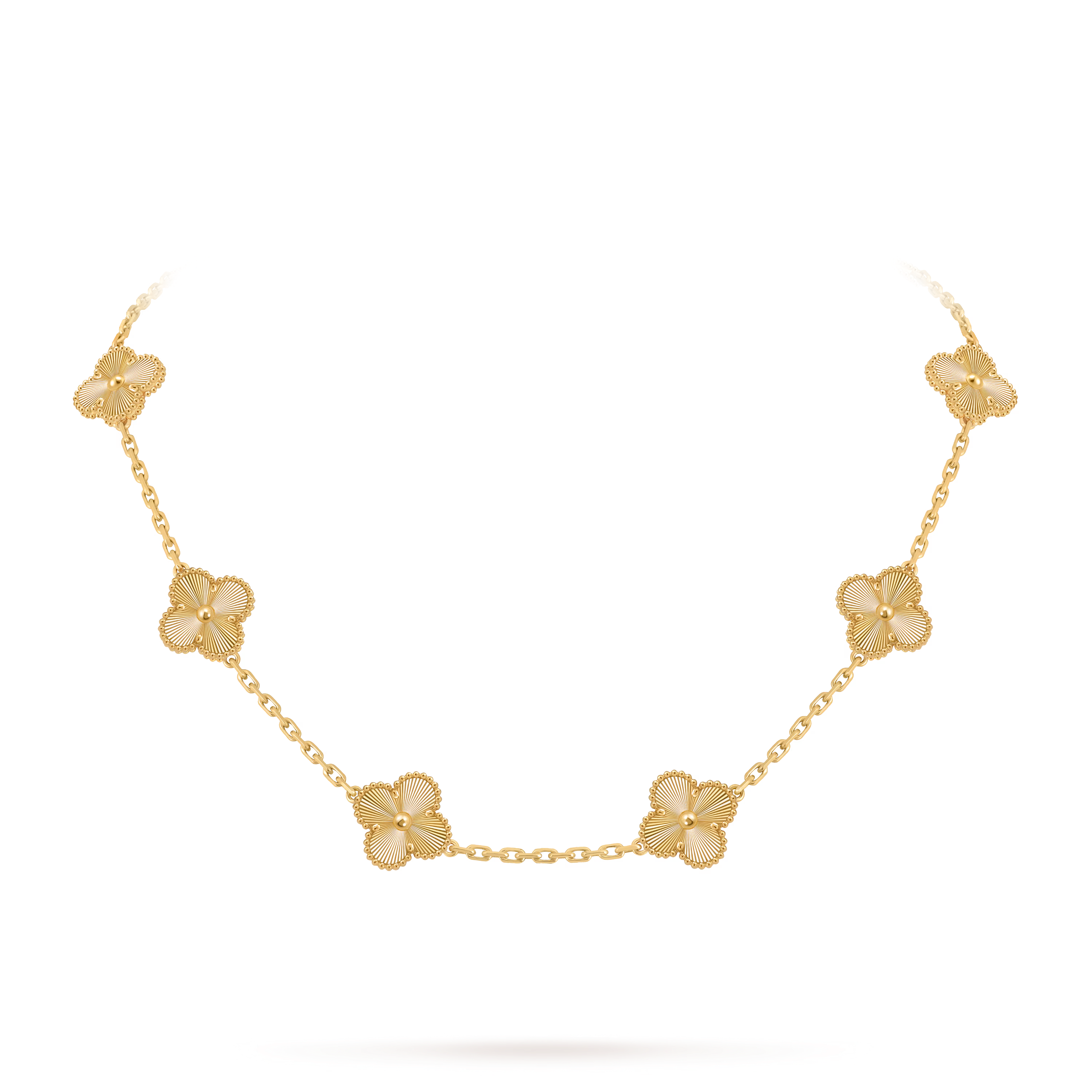 Van Cleef & Arpels. Кольє Vintage Alhambra із жовтого золота