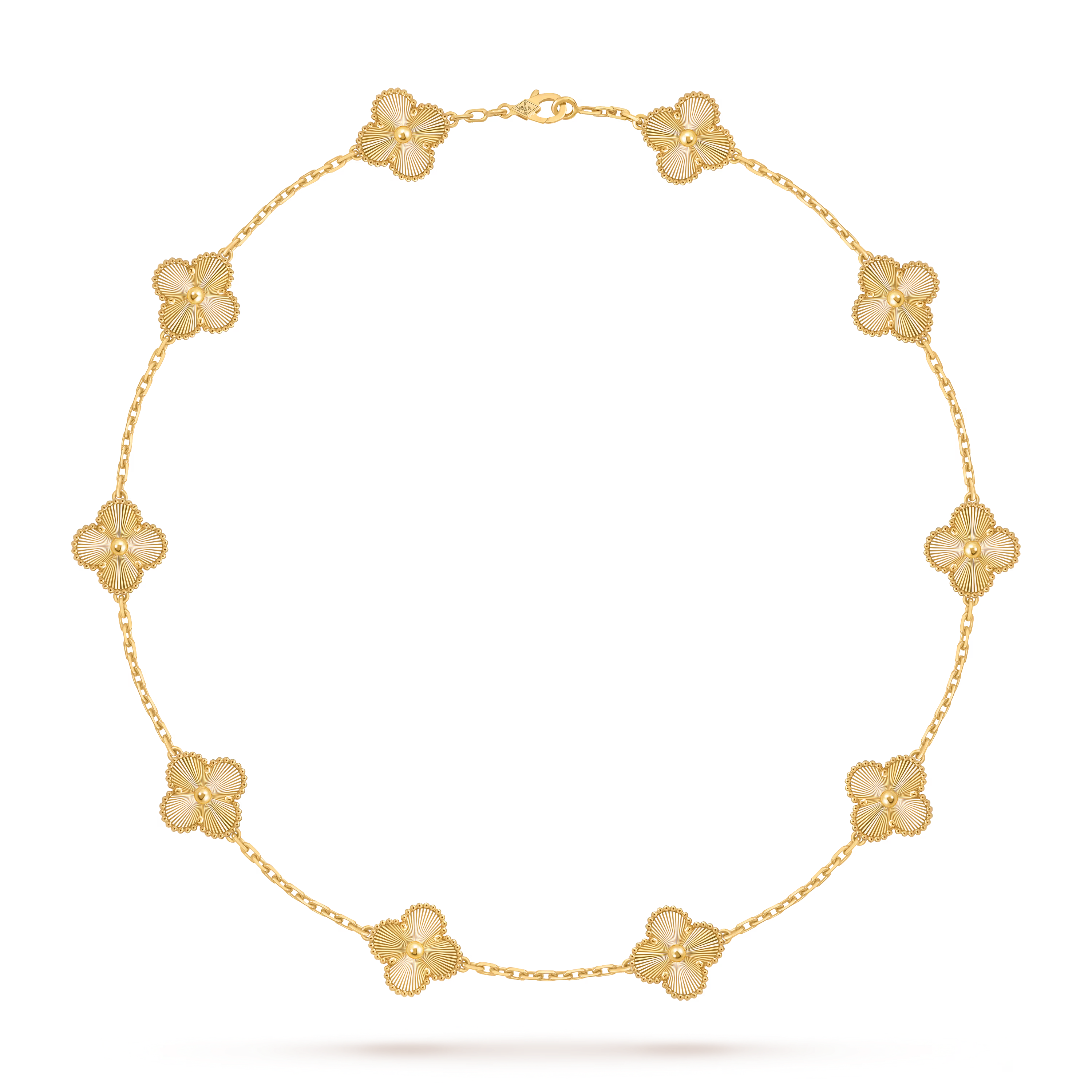 Van Cleef & Arpels. Кольє Vintage Alhambra із жовтого золота