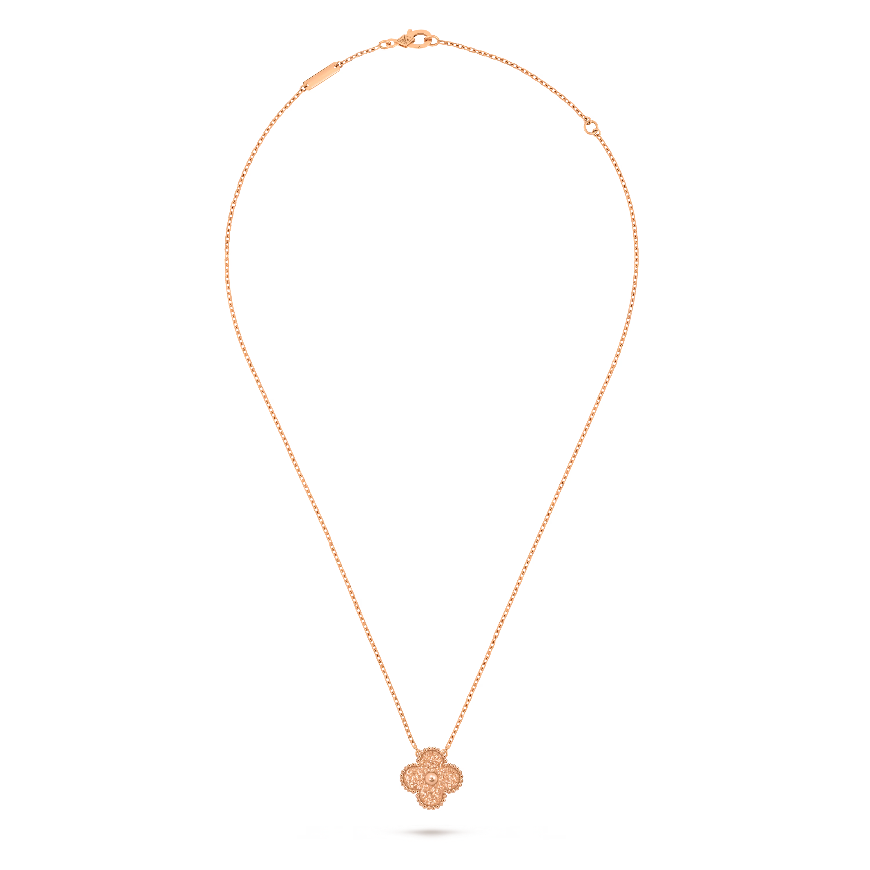 Van Cleef & Arpels. Підвіска Vintage Alhambra із рожевого золота