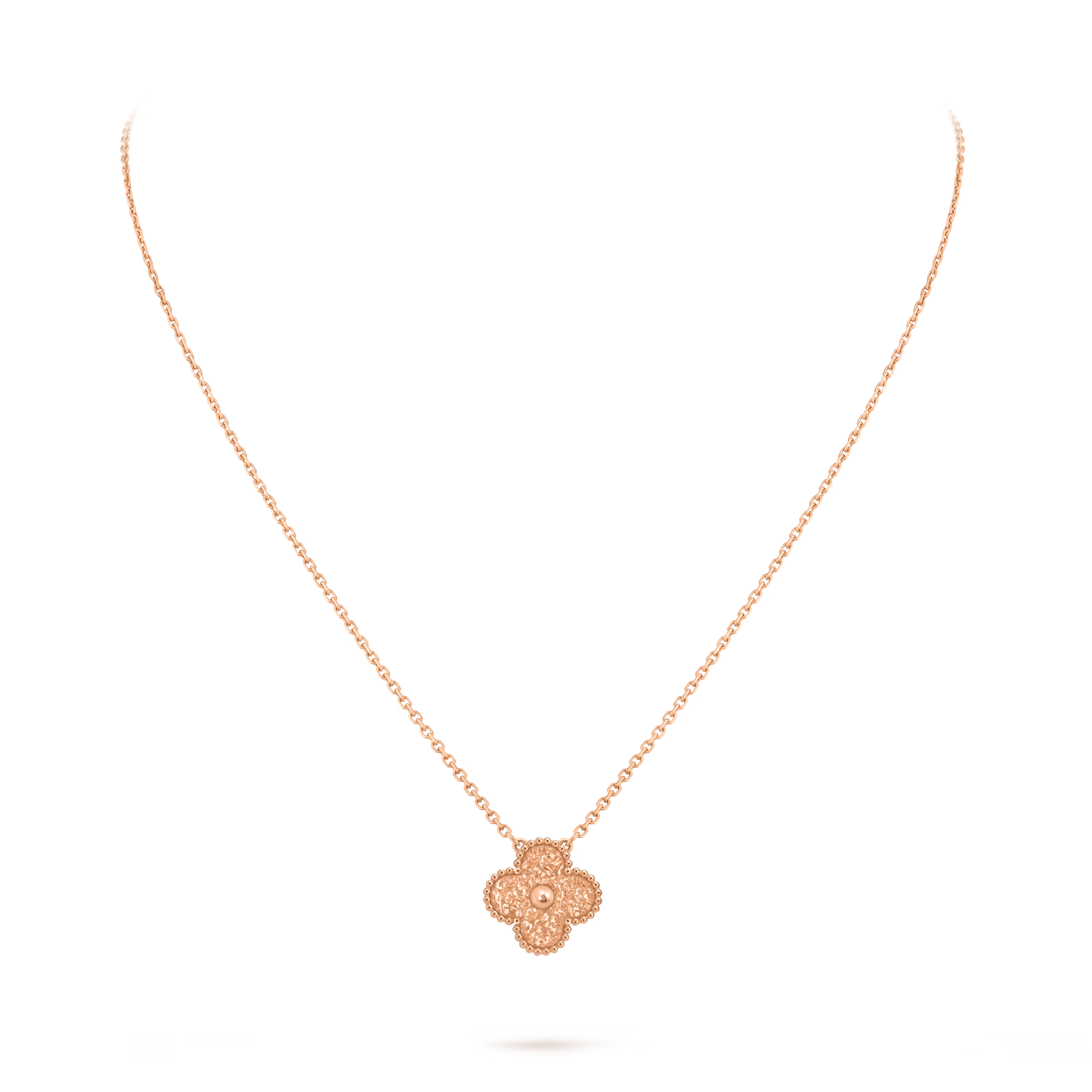 Van Cleef & Arpels. Підвіска Vintage Alhambra із рожевого золота