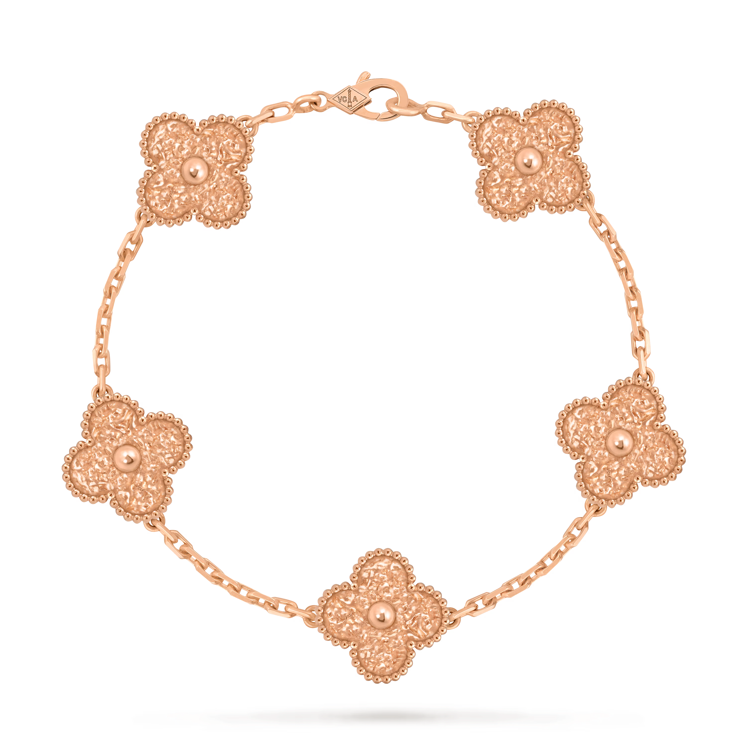 Van Cleef & Arpels. Браслет Vintage Alhambra із рожевого золота