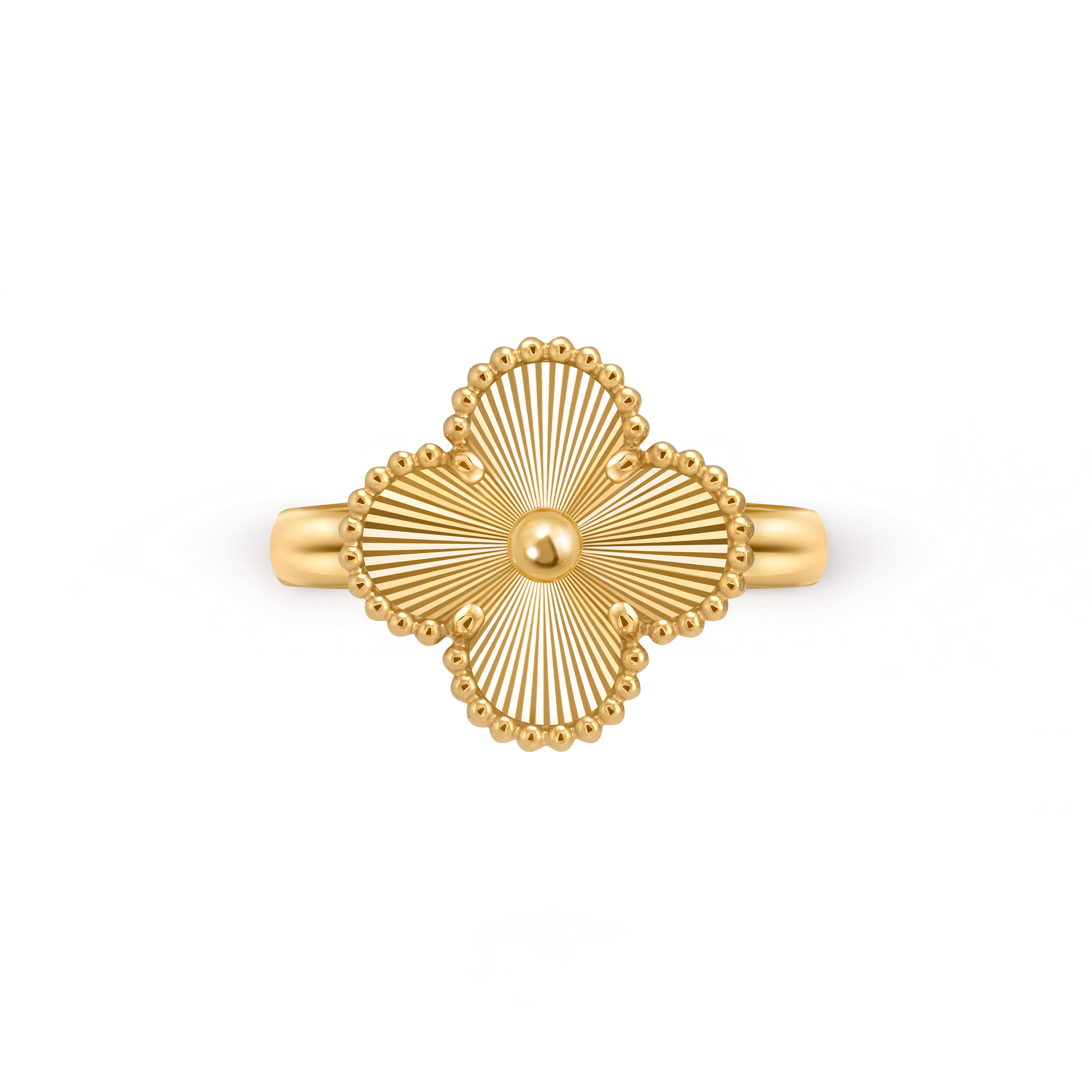 Van Cleef & Arpels. Каблучка Vintage Alhambra із жовтим золотом