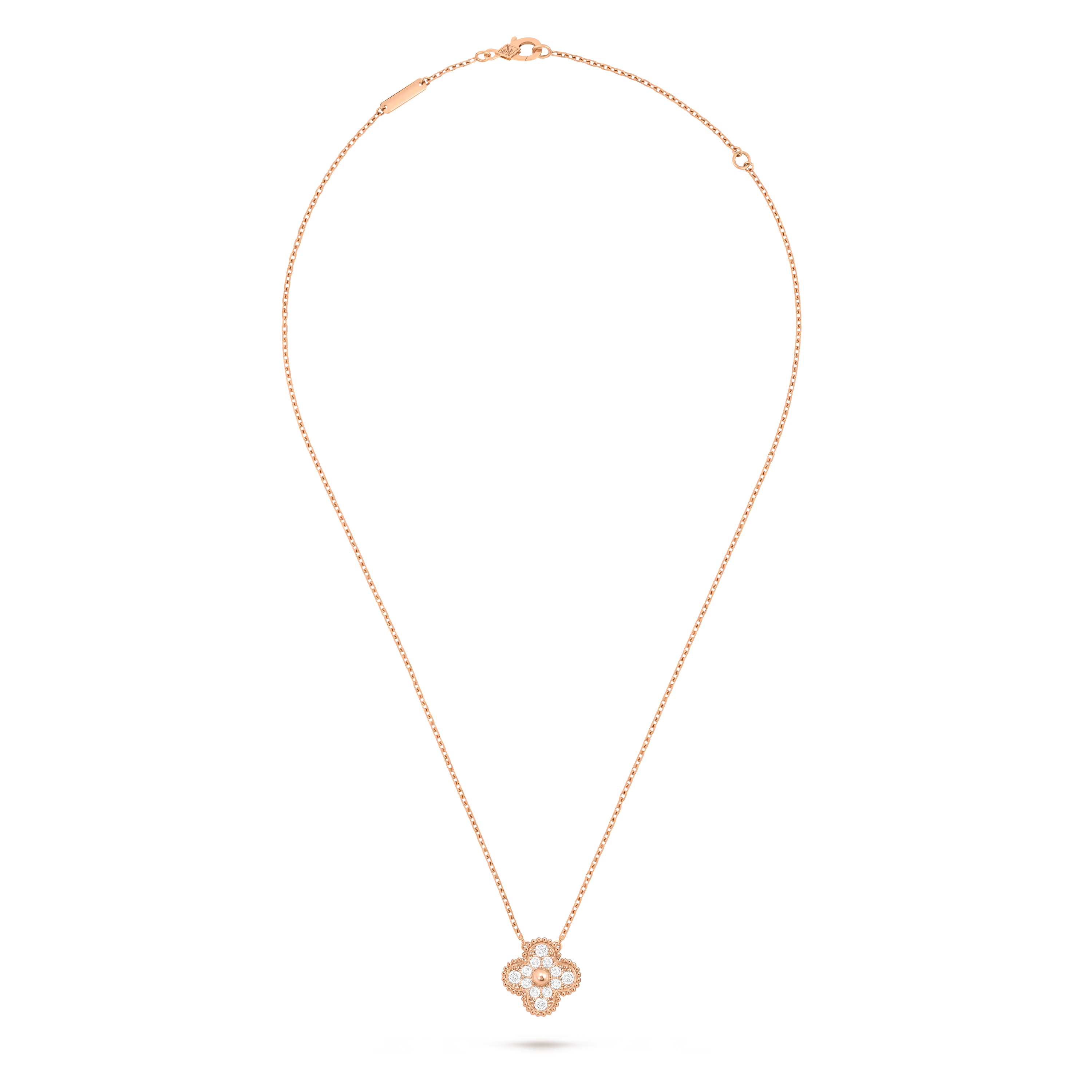 Van Cleef & Arpels. Підвіска Vintage Alhambra із рожевого золота