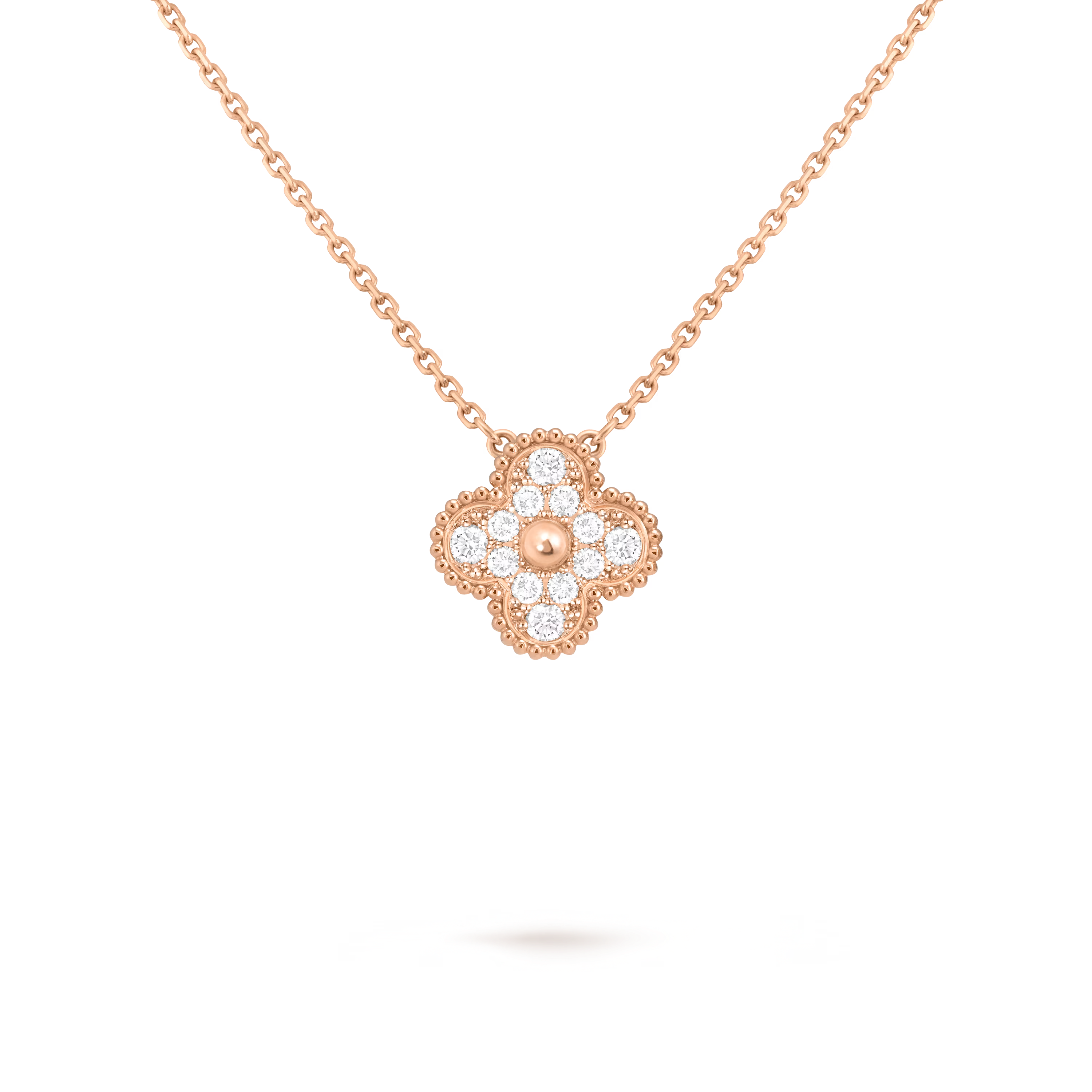 Van Cleef & Arpels. Підвіска Vintage Alhambra із рожевого золота