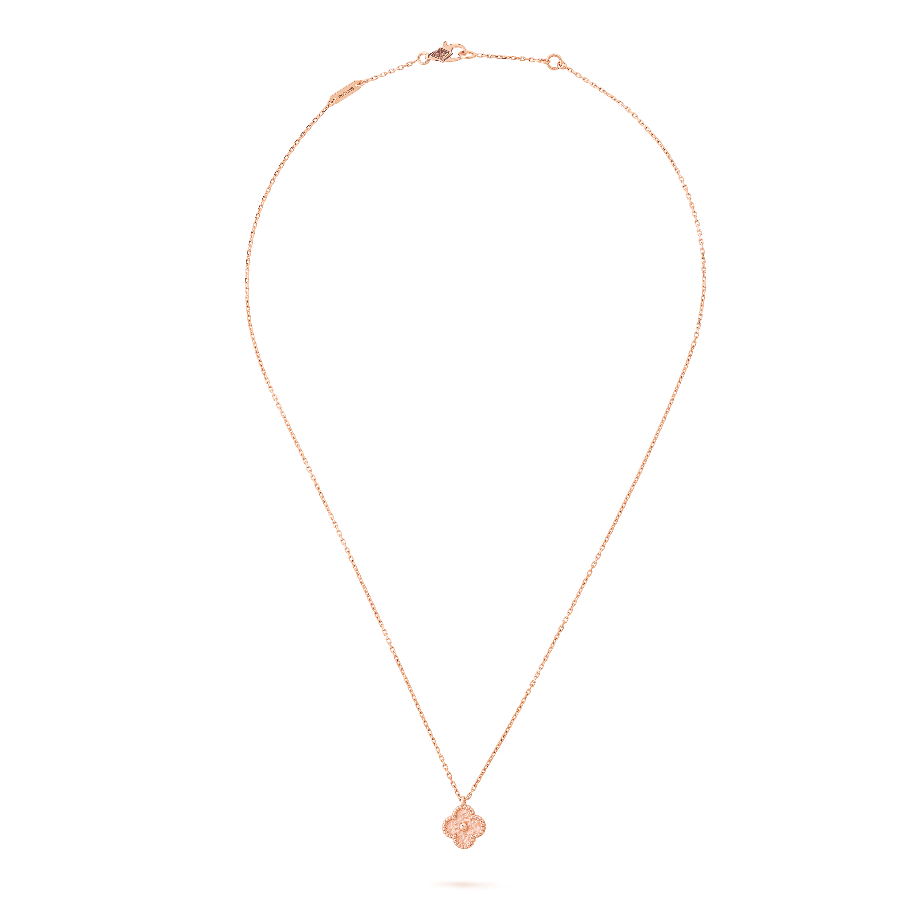 Van Cleef & Arpels. Підвіска Sweet Alhambra із рожевого золота 