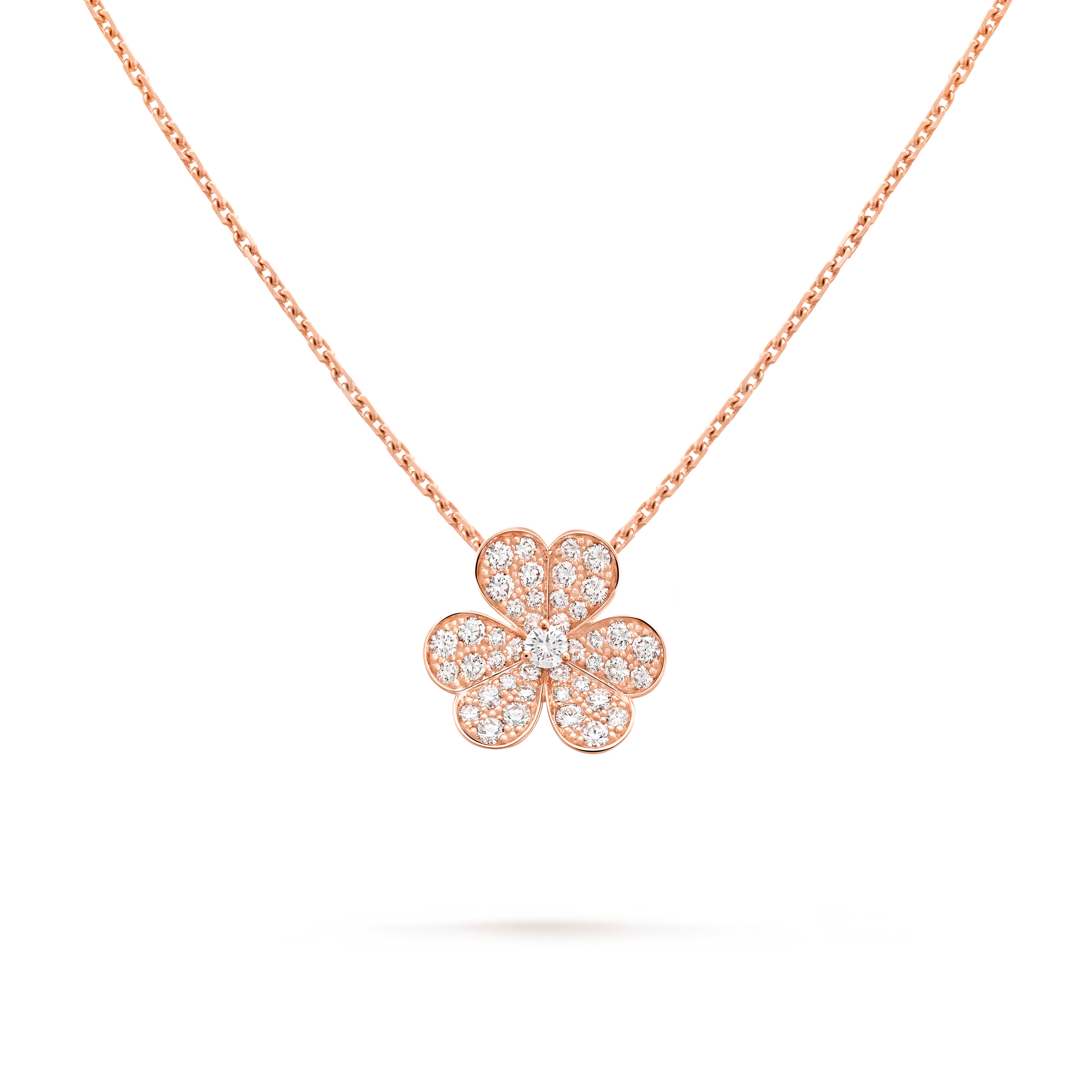 Van Cleef & Arpels. Підвіска Frivole, маленька модель із рожевого золота