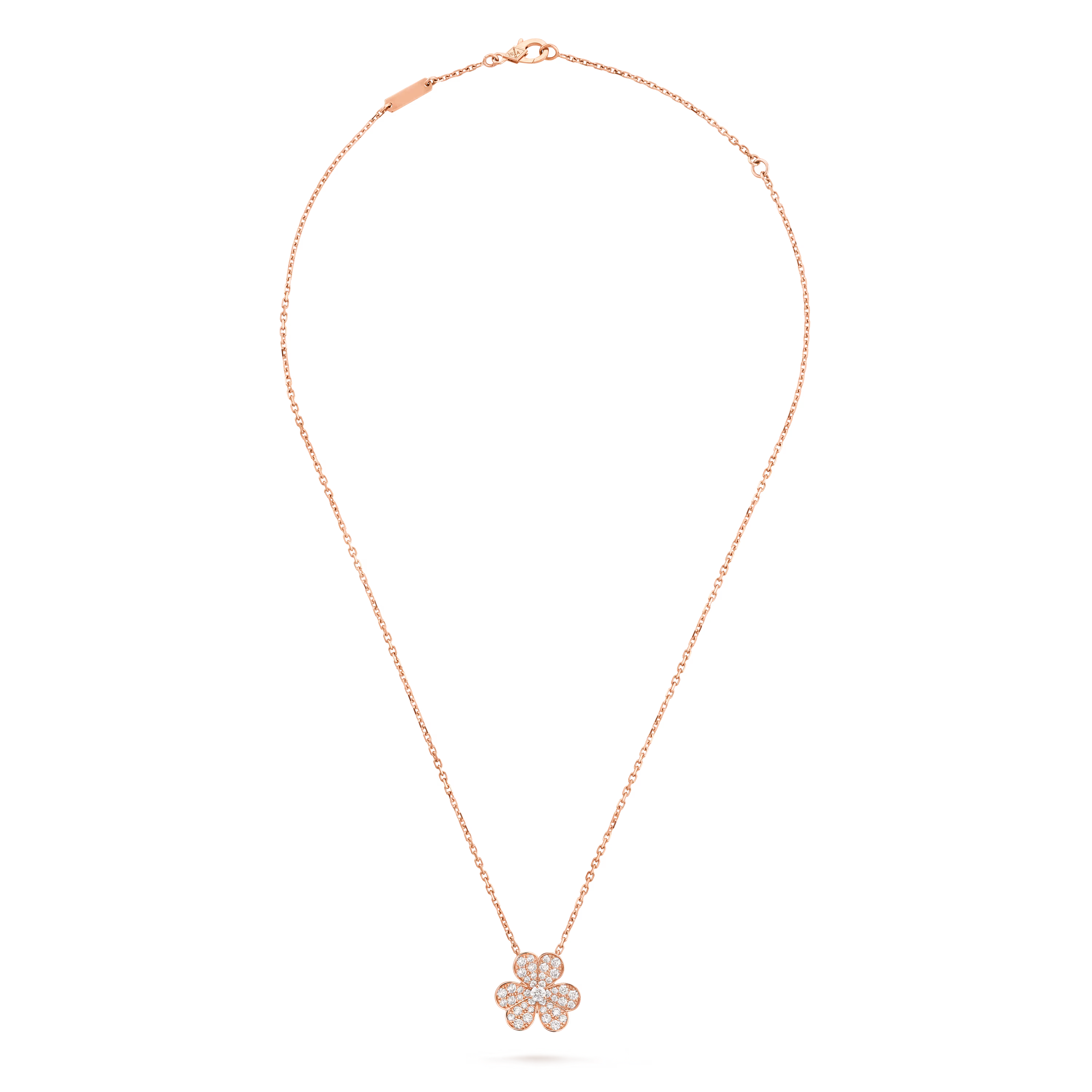 Van Cleef & Arpels. Підвіска Frivole, маленька модель із рожевого золота