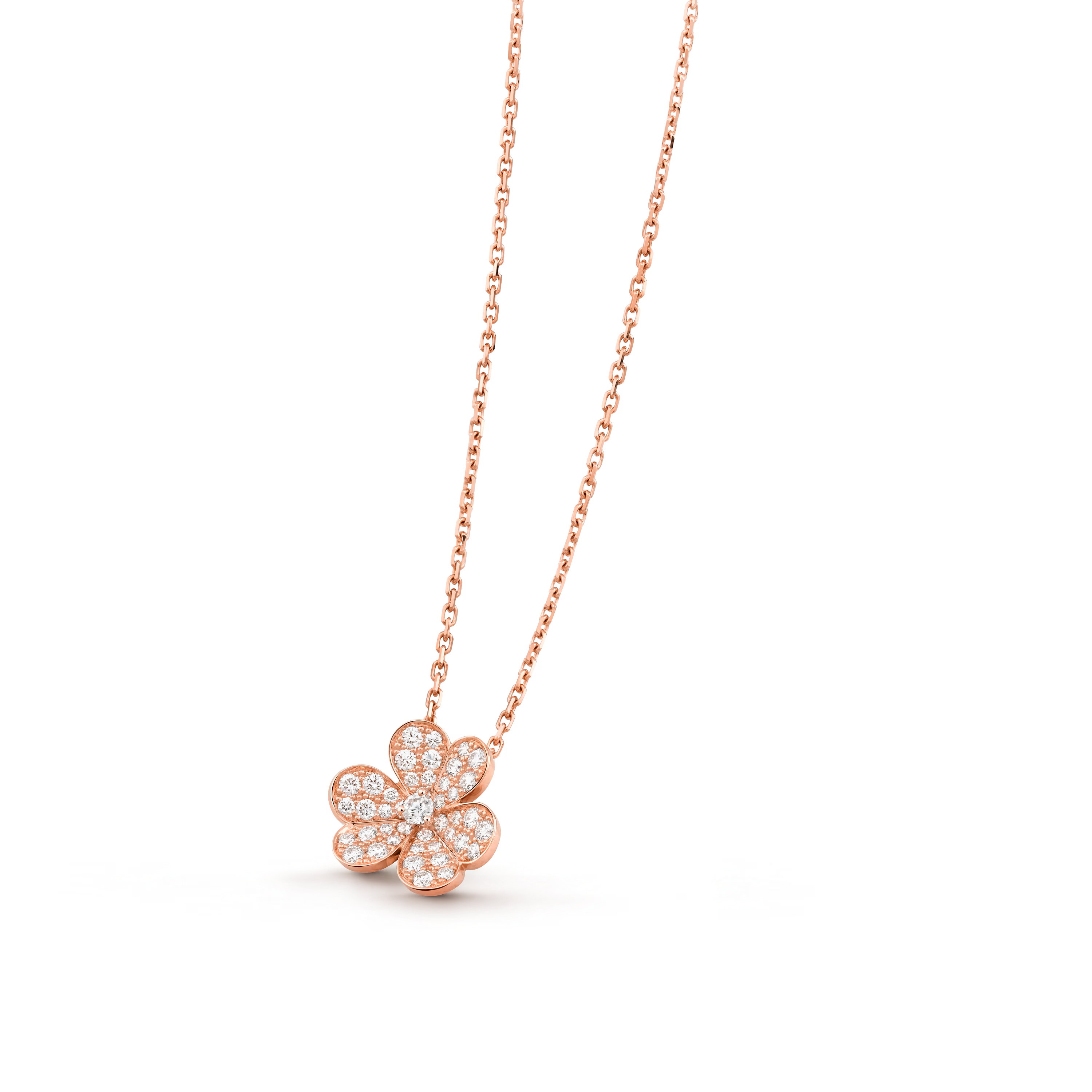 Van Cleef & Arpels. Підвіска Frivole, маленька модель із рожевого золота