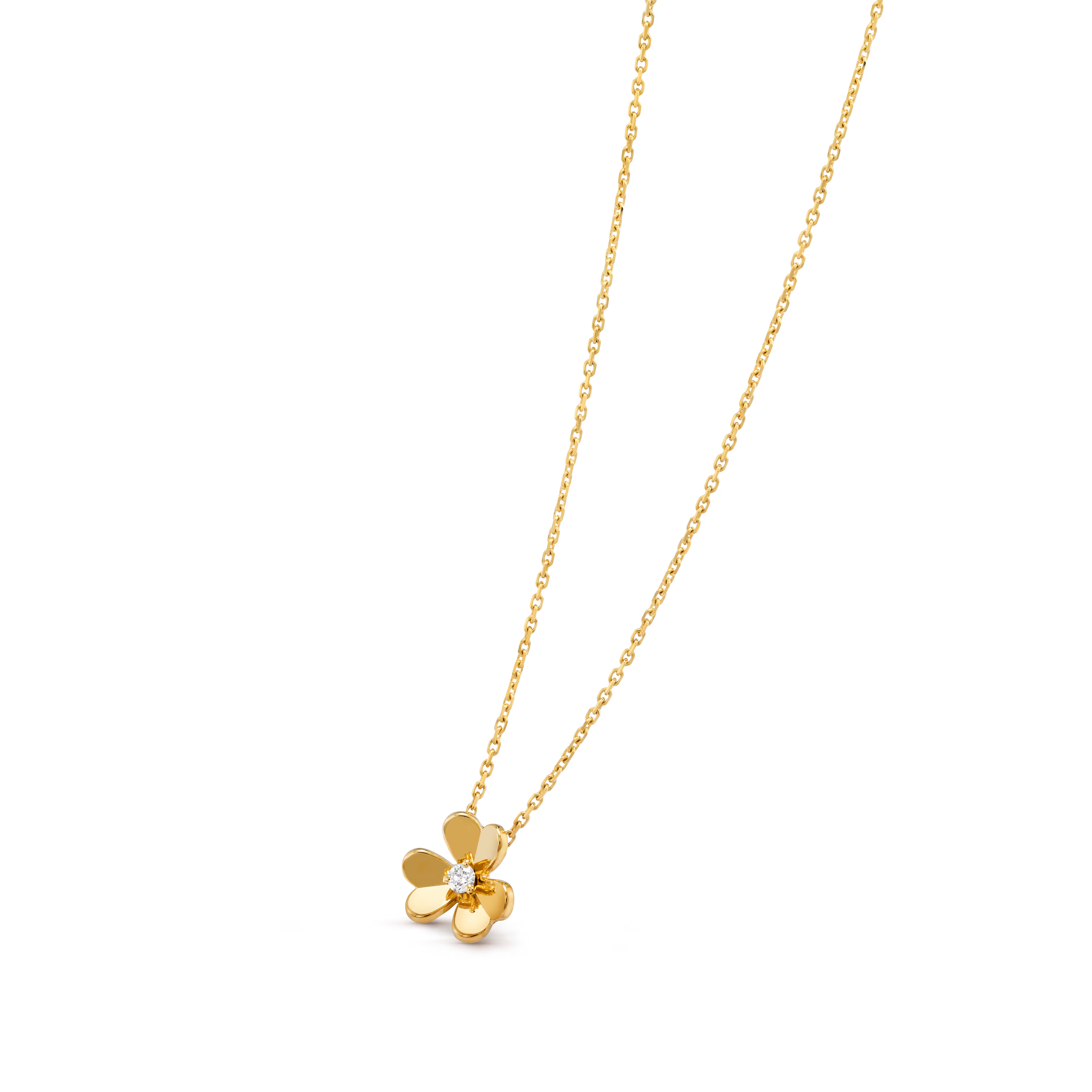 Van Cleef & Arpels. Підвіска Frivole, мініатюрна модель із жовтого золота